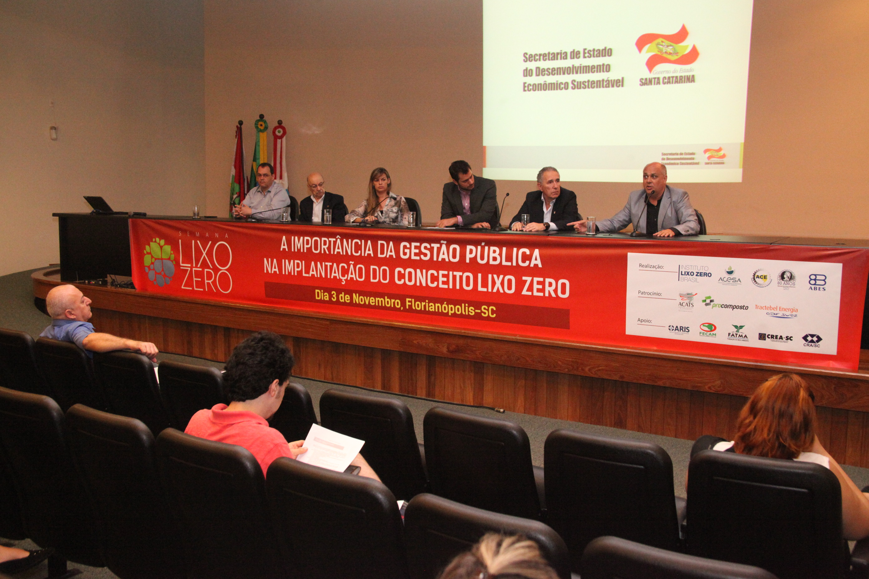 Seminário Lixo Zero. Foto: Fábio Queiroz / Agência AL