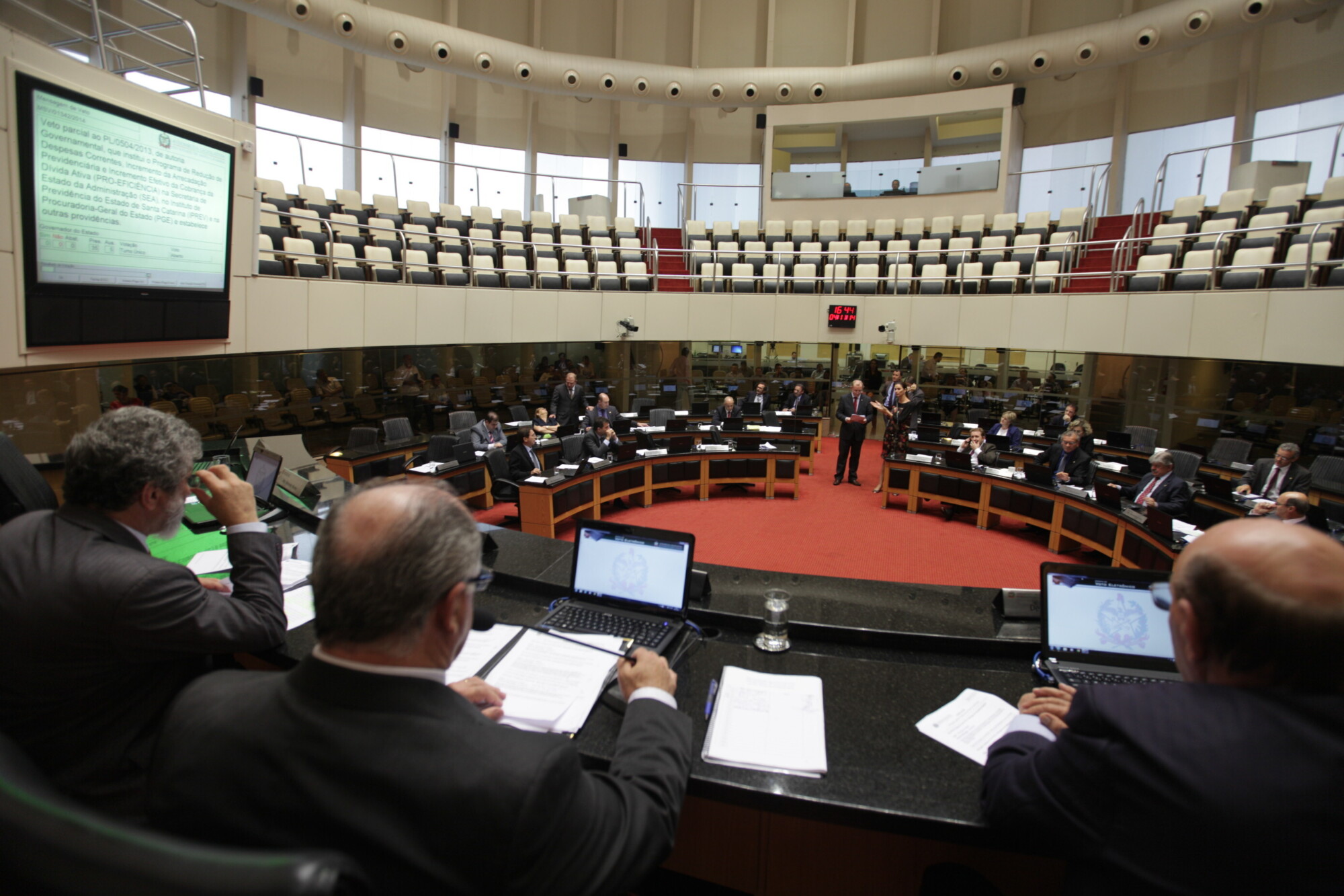 Mensagens de veto foram analisadas na tarde de hoje. Fotos: Solon Soares/Agência AL