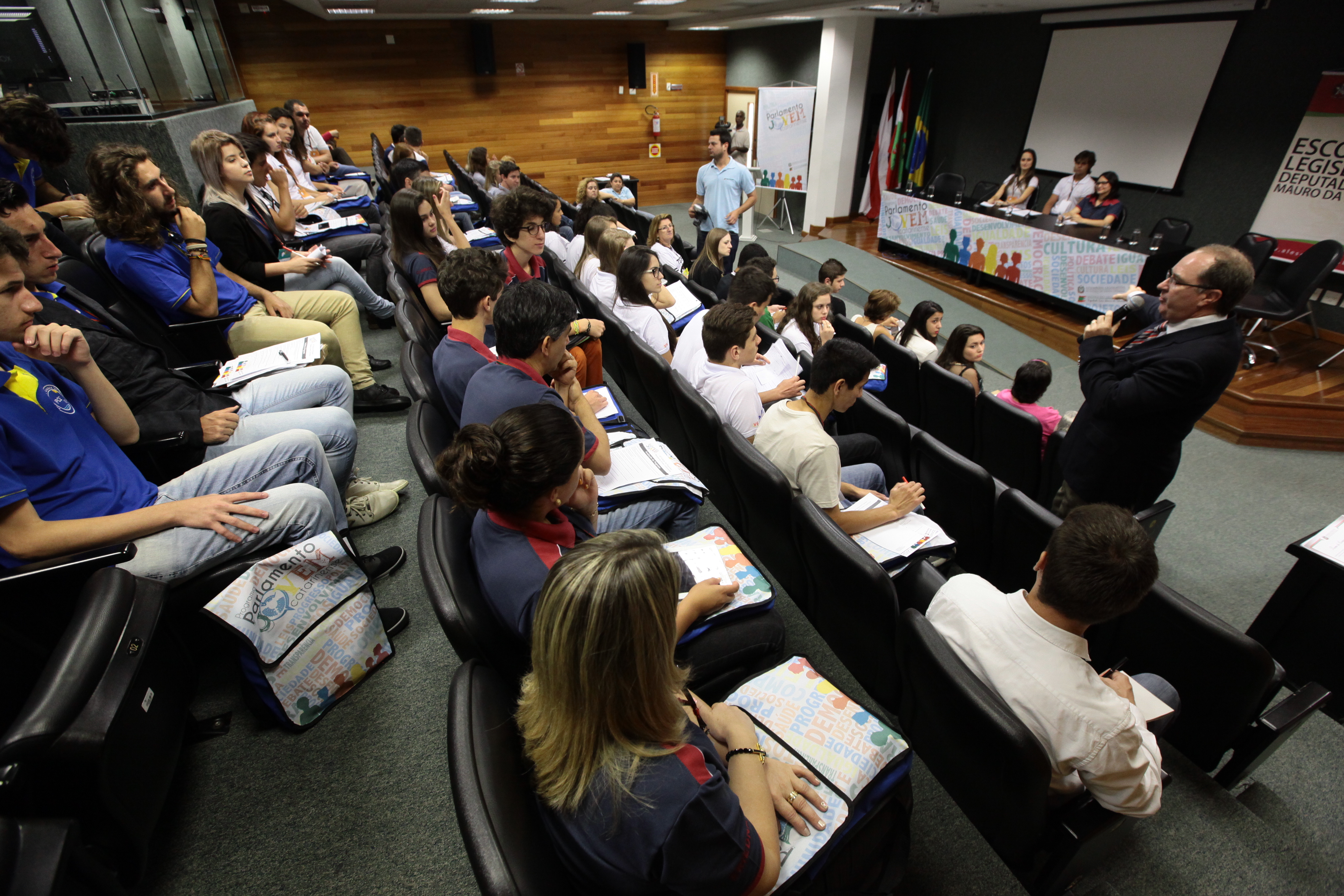 Registro das ChapasCandidatas à Mesa e à Presidência das Comissões. Fotos: Miriam Zomer/Agência AL