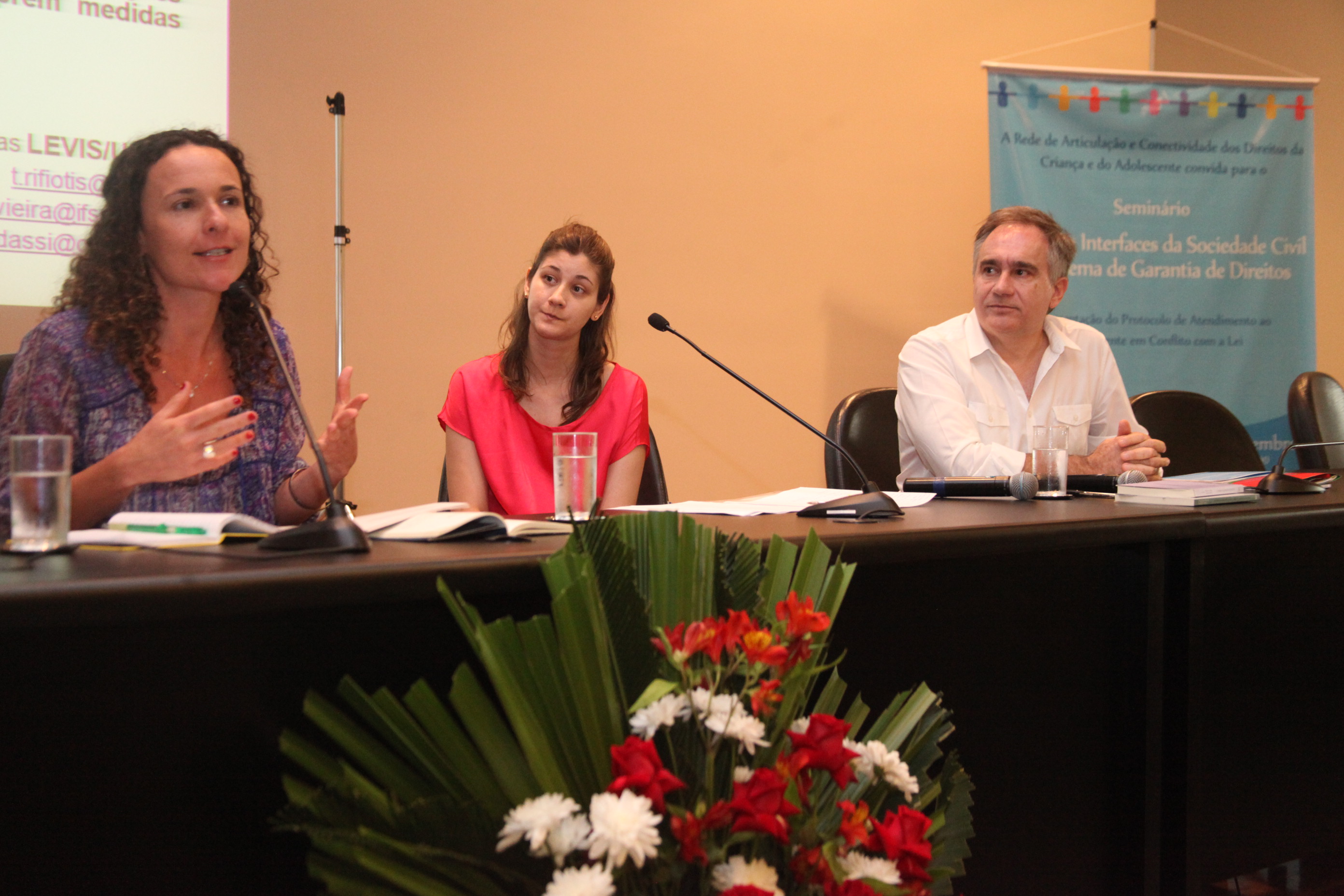 Seminário discute garantia de direitos de crianças e adolescentes. Foto: Fábio Queiroz / Agência AL