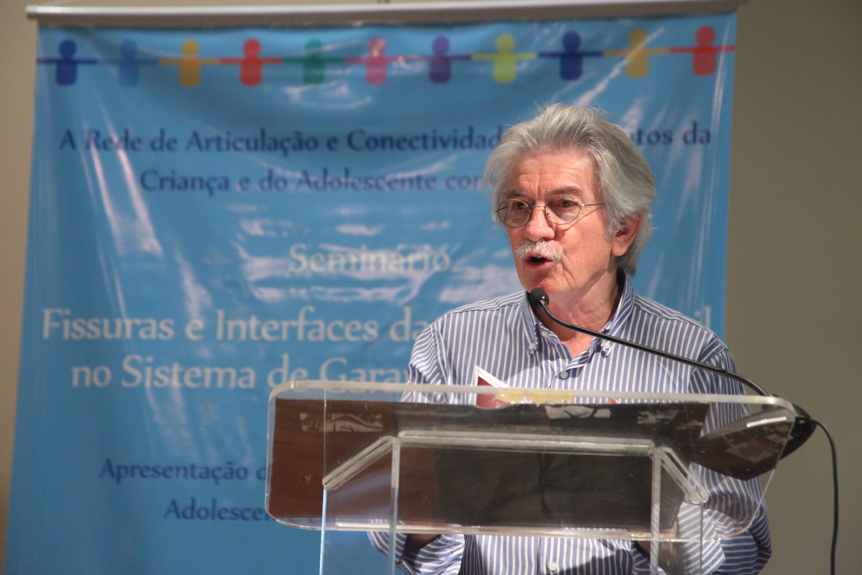 Seminário discute garantia de direitos de crianças e adolescentes. Foto: Fábio Queiroz / Agência AL