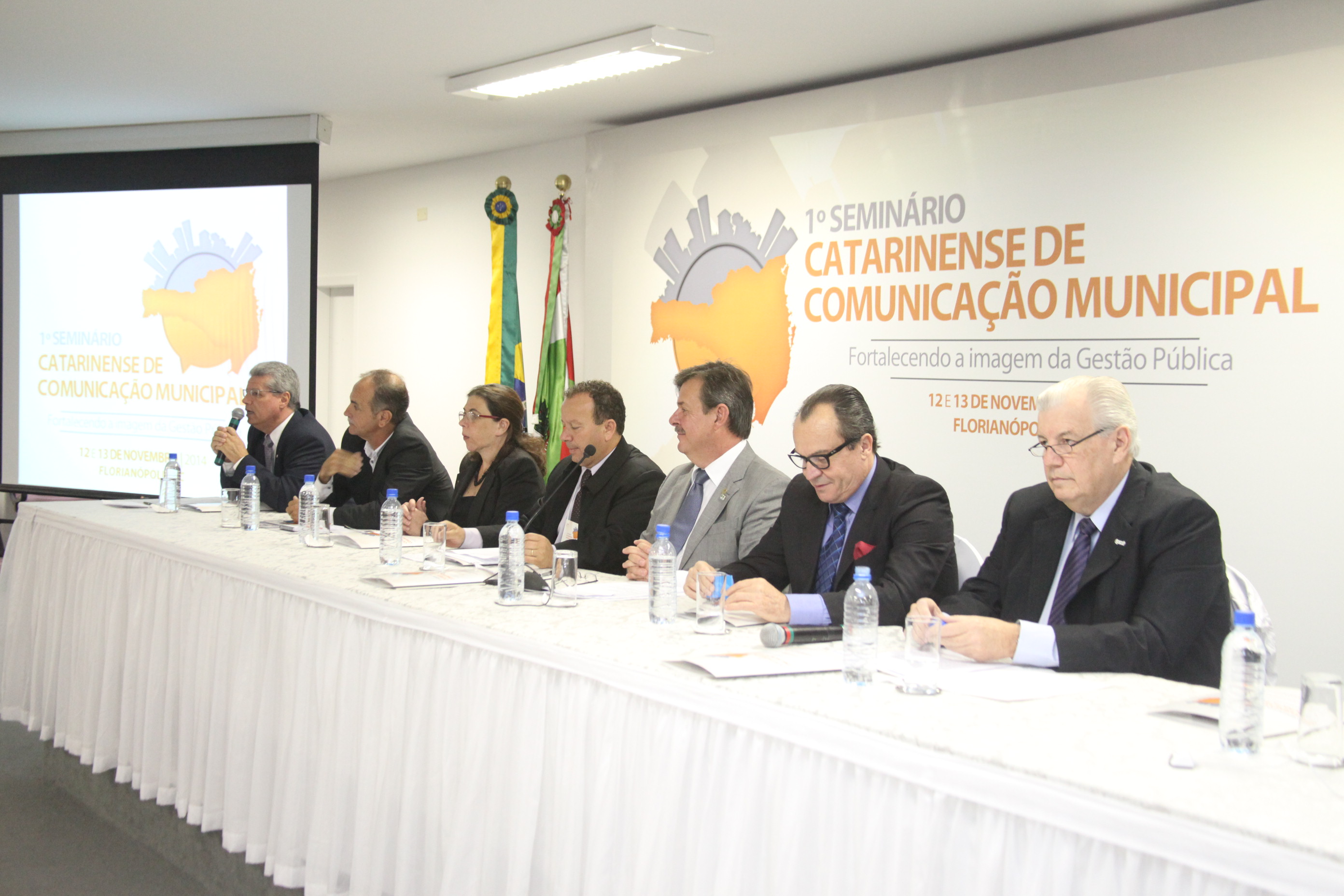 1° Seminário Catarinense de Comunicação Municipal. Foto: Fábio Queiroz / Agência AL
