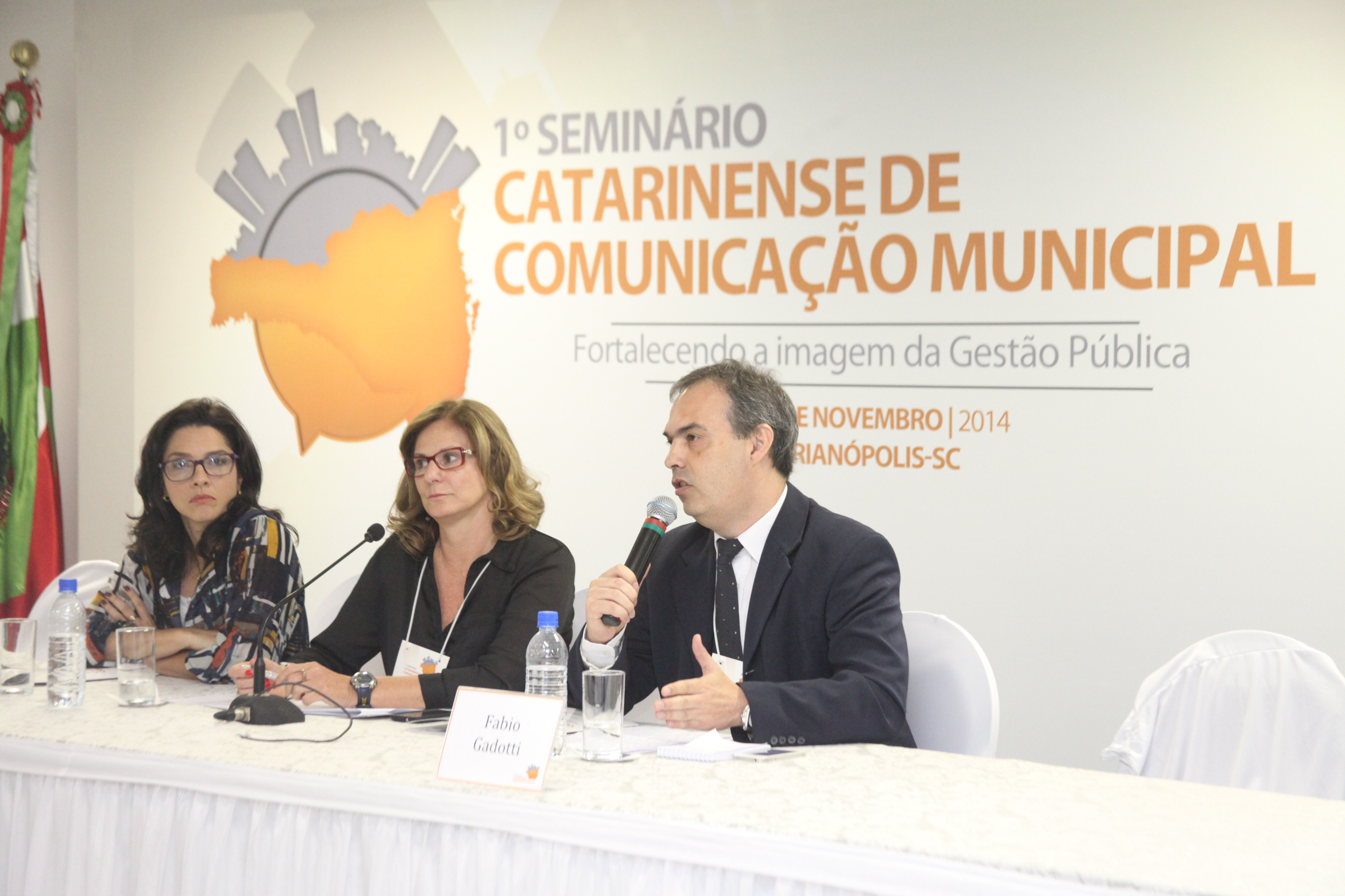 1° Seminário Catarinense de Comunicação Municipal. Foto: Fábio Queiroz / Agência AL