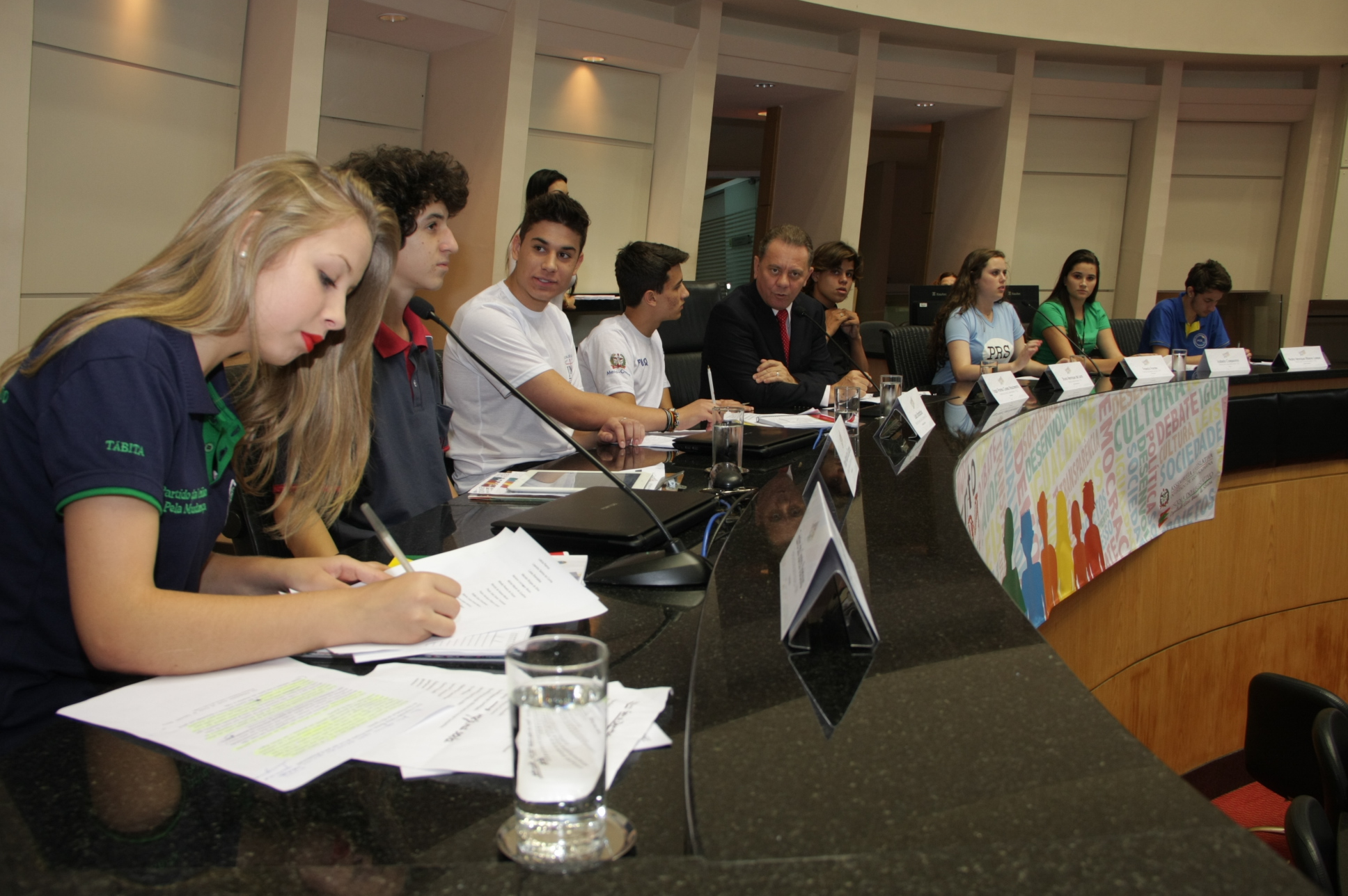 Parlamento Jovem - Sessão Plenária. Fotos: Pedro Squizatto/Escola do Legislativo