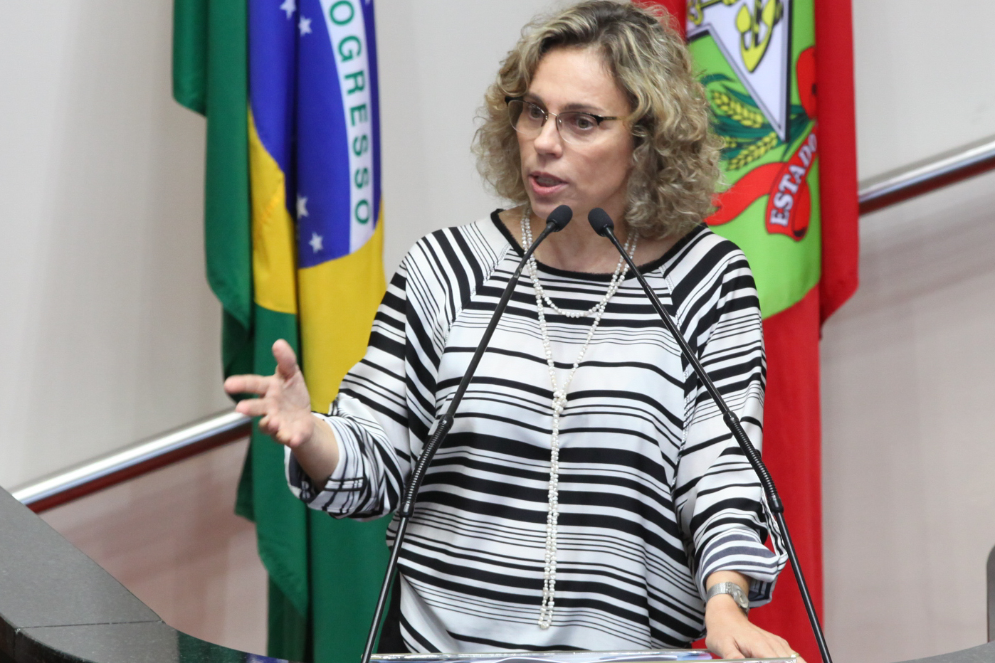 Sessão Ordinária - Dep. Ana Paula Lima (PT) - Foto: Juliana Stadnik / Agência AL