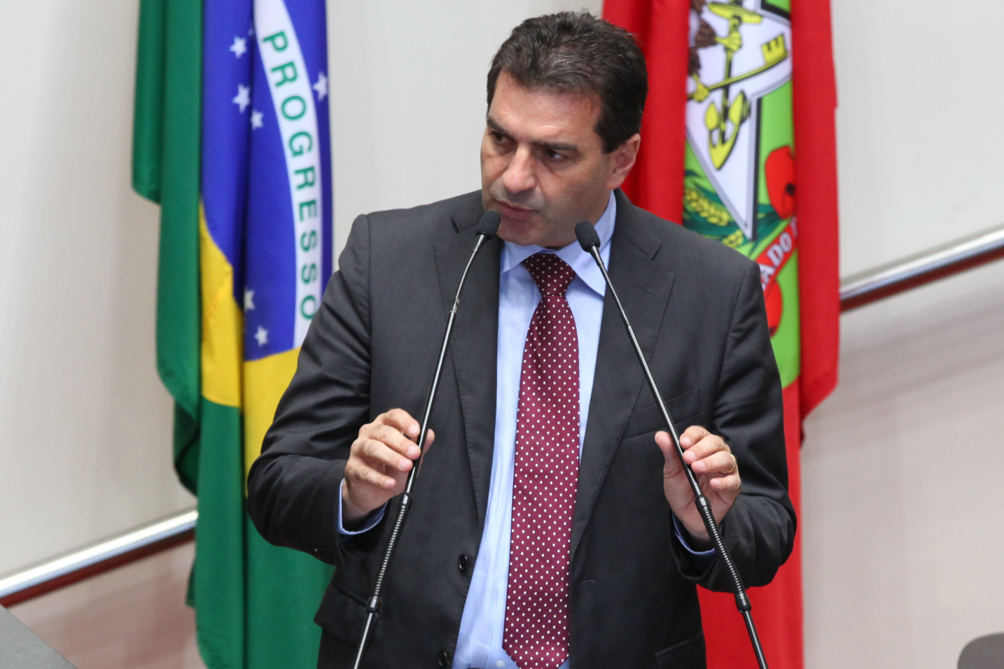 Sessão Ordinária - Dep. Valdir Cobalchini (PMDB) - Foto: Juliana Stadnik / Agência AL