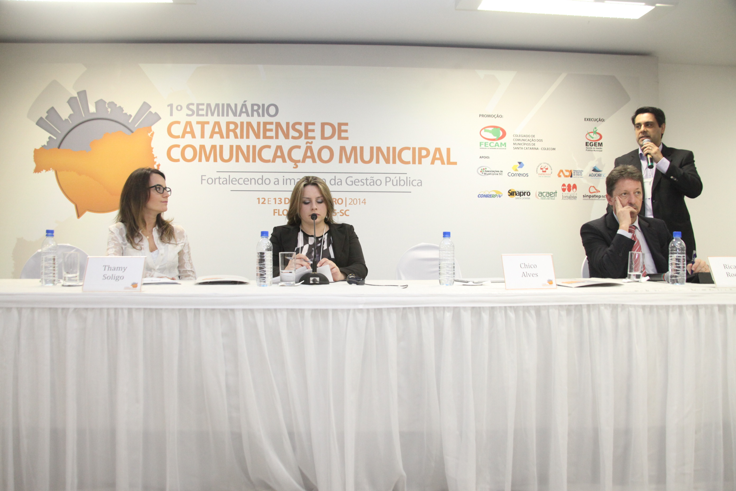 1° Seminário Catarinense de Comunicação Municipal. Foto: Fábio Queiroz / Agência AL