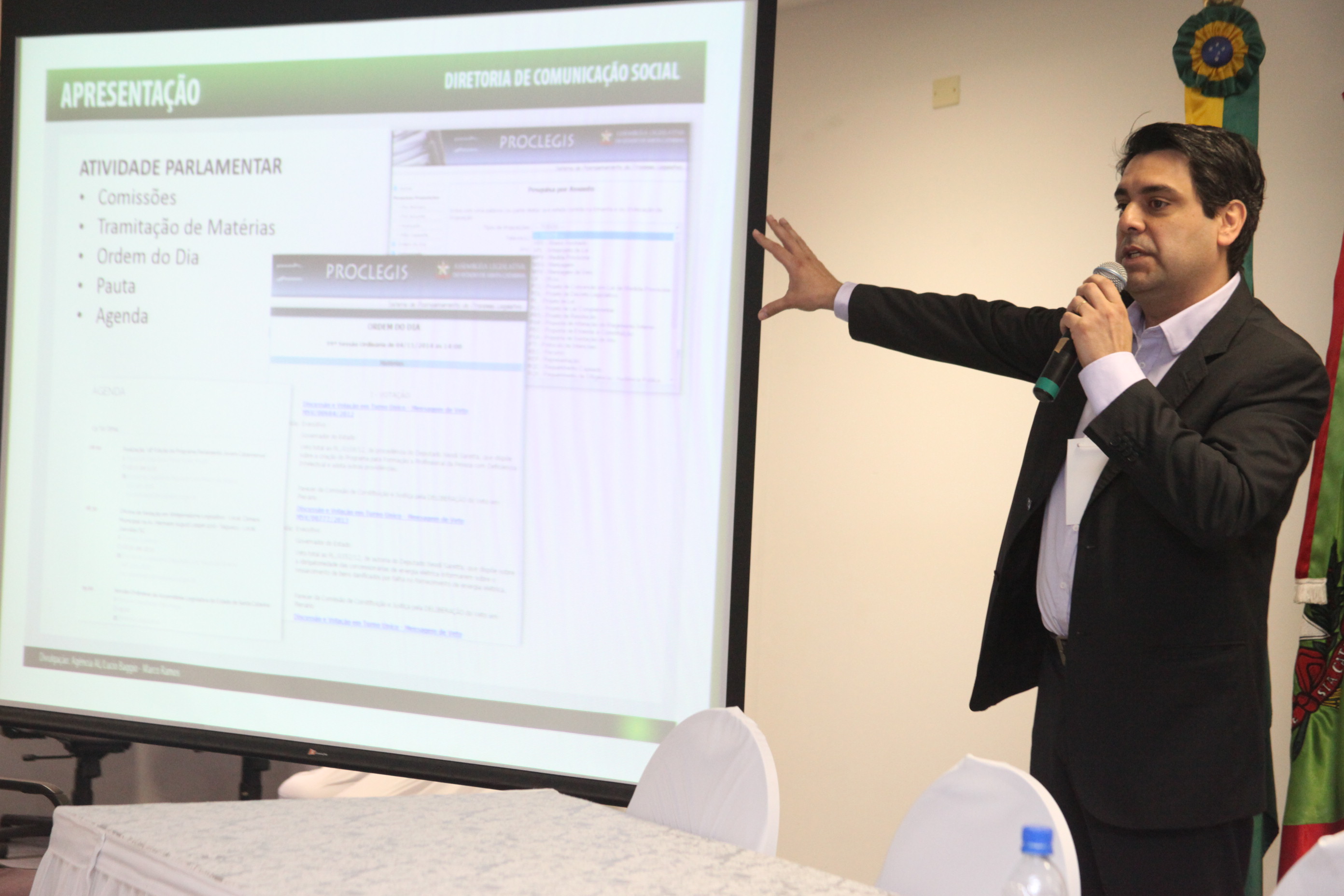 1° Seminário Catarinense de Comunicação Municipal. Foto: Fábio Queiroz / Agência AL