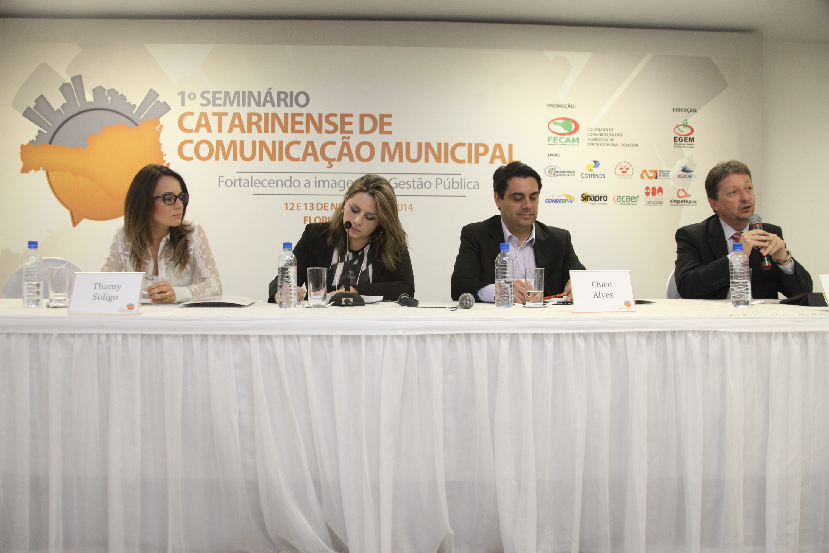 1° Seminário Catarinense de Comunicação Municipal. Foto: Fábio Queiroz / Agência AL