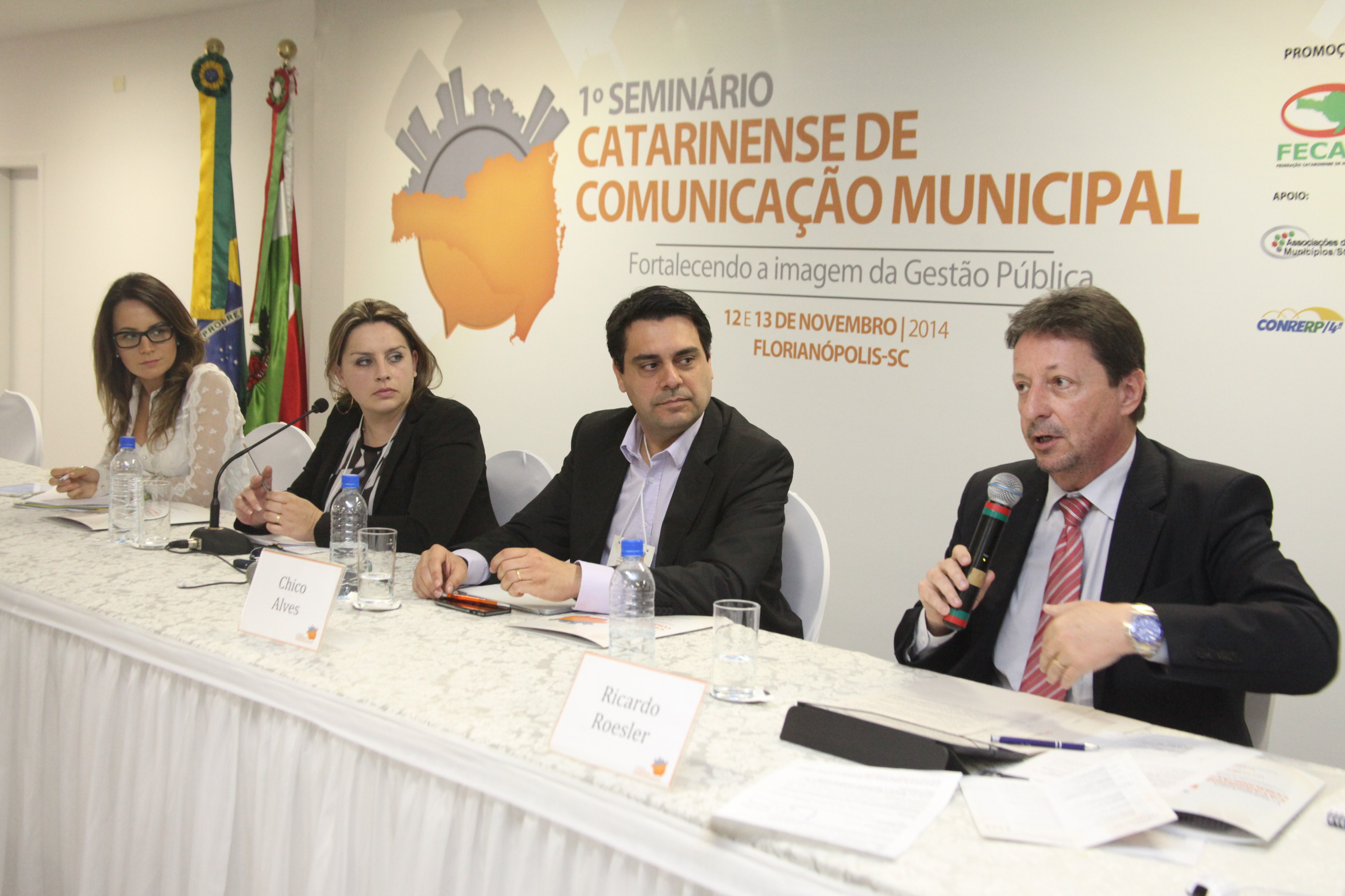 1° Seminário Catarinense de Comunicação Municipal. Foto: Fábio Queiroz / Agência AL