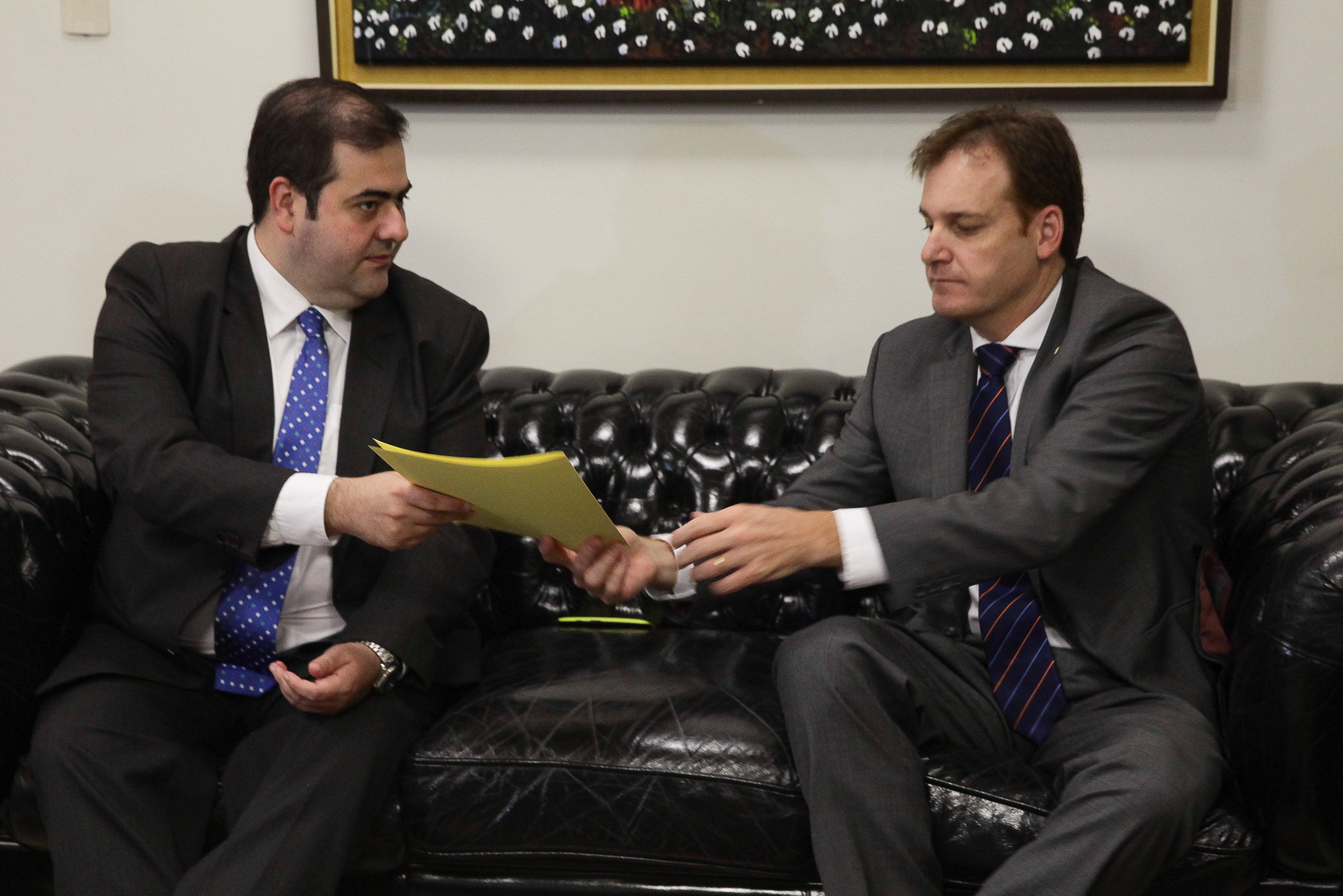 Audiência com Representantes da OAB, sobre Biometria Facial e Campanha contra a Violência nos Estádios. Foto: Miriam Zomer/Agência AL