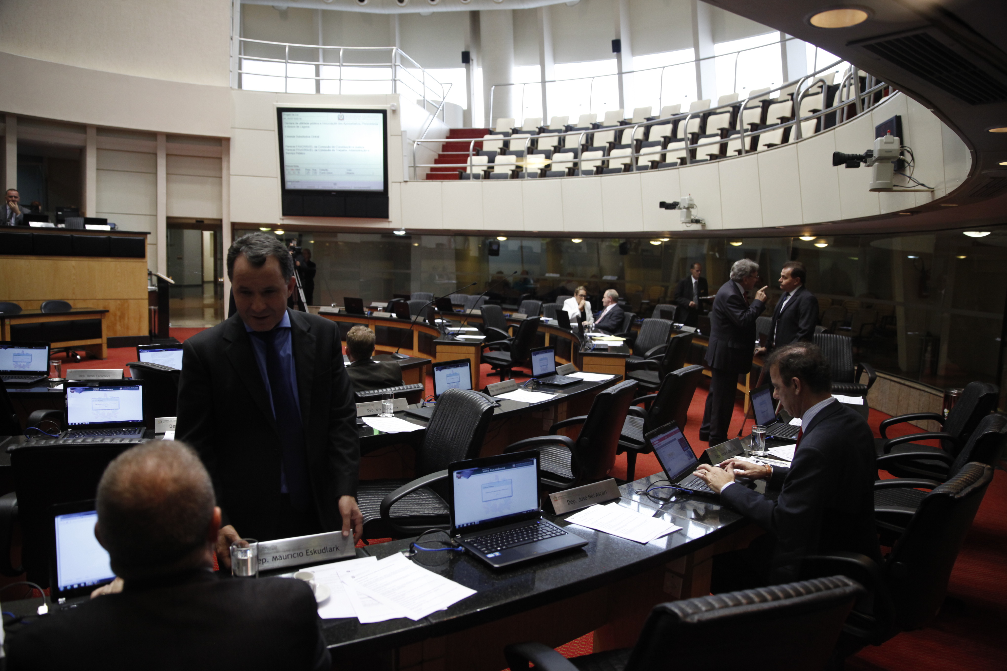Sessão Ordinária da Assembleia Legislativa do Estado de Santa Catarina. Fotos: Carlos Kilian/Agência AL