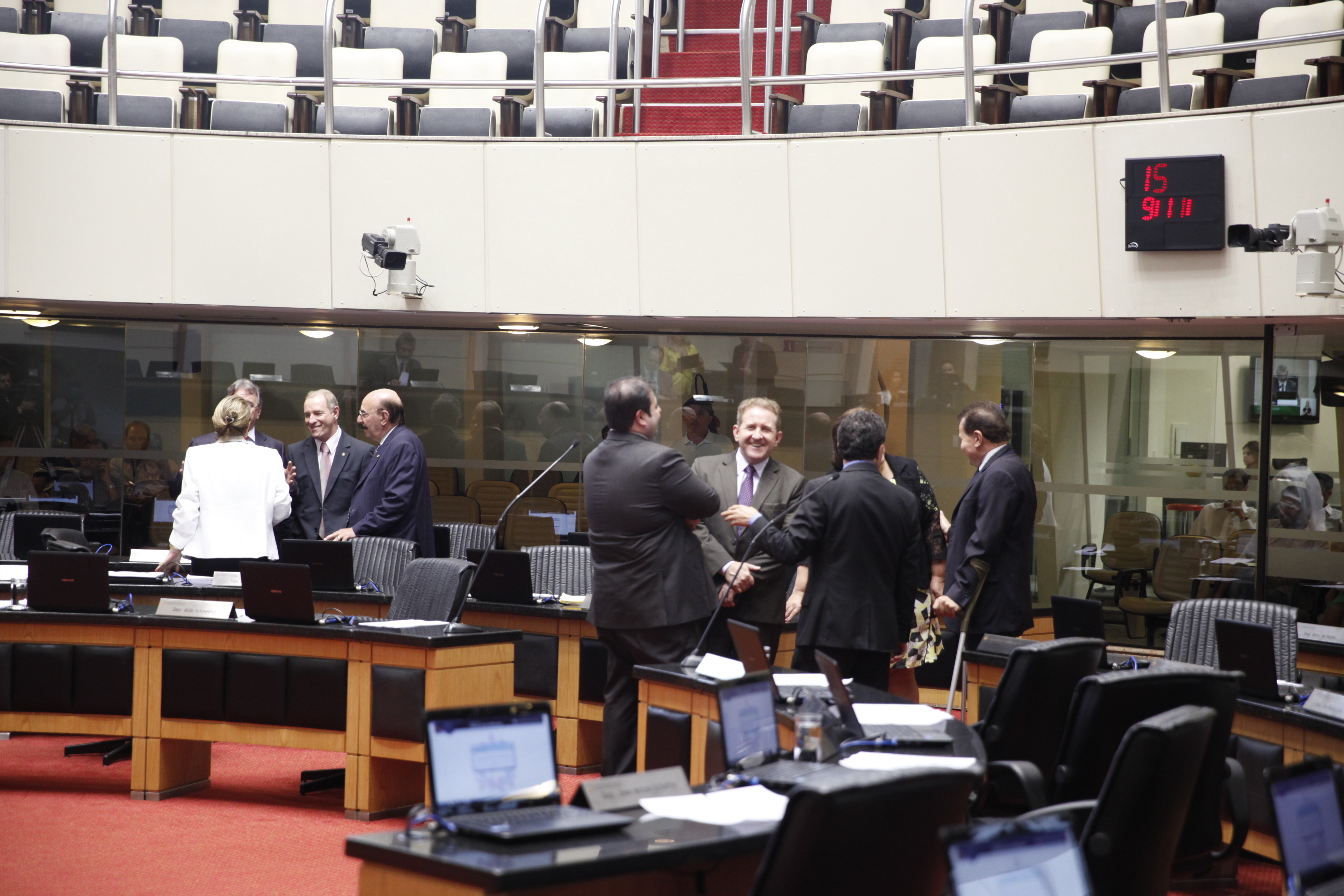 Sessão Ordinária da Assembleia Legislativa do Estado de Santa Catarina. Fotos: Carlos Kilian/Agência AL