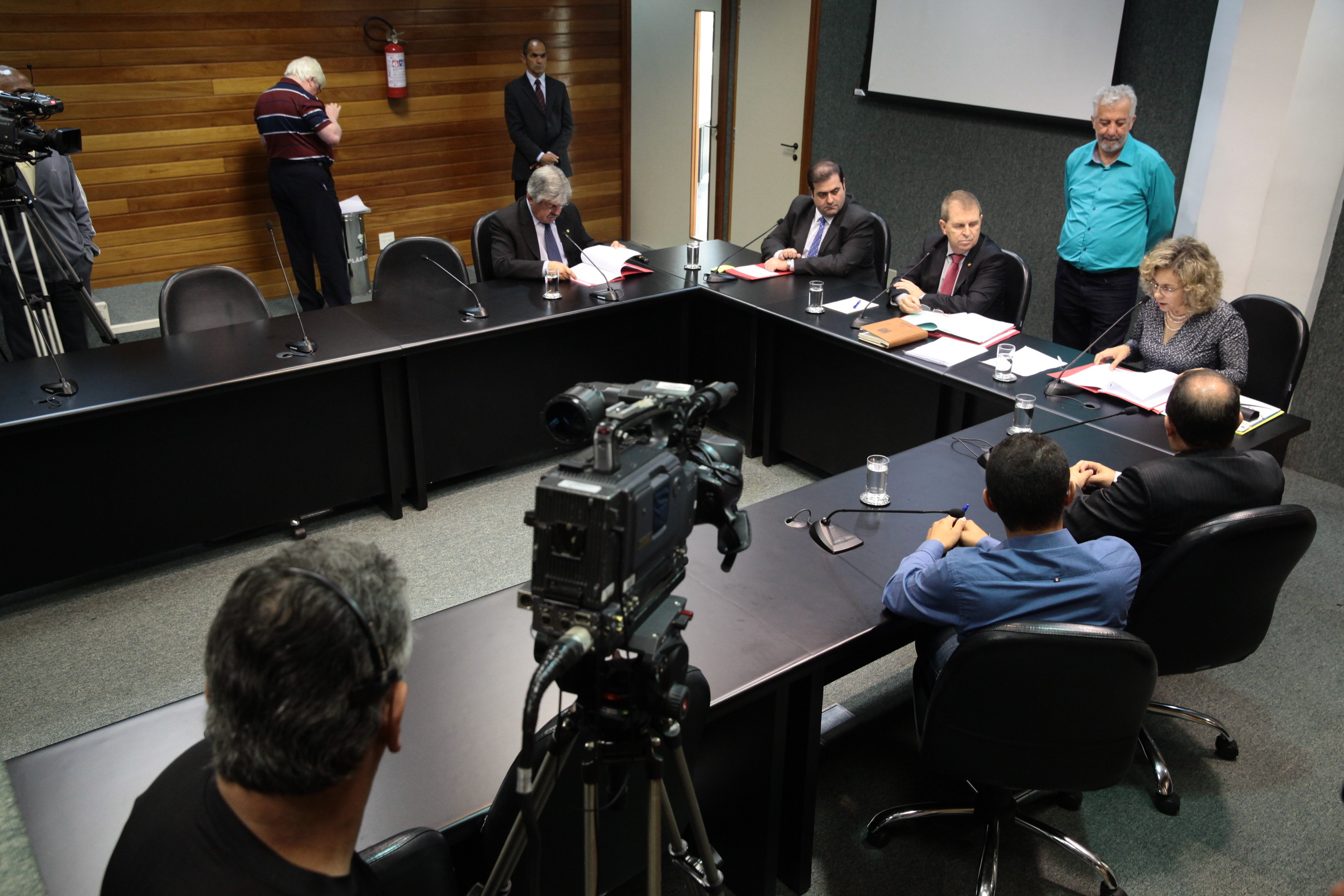 Reunião da Comissão de Segurança Pública. Foto: Miriam Zomer/ Agência AL