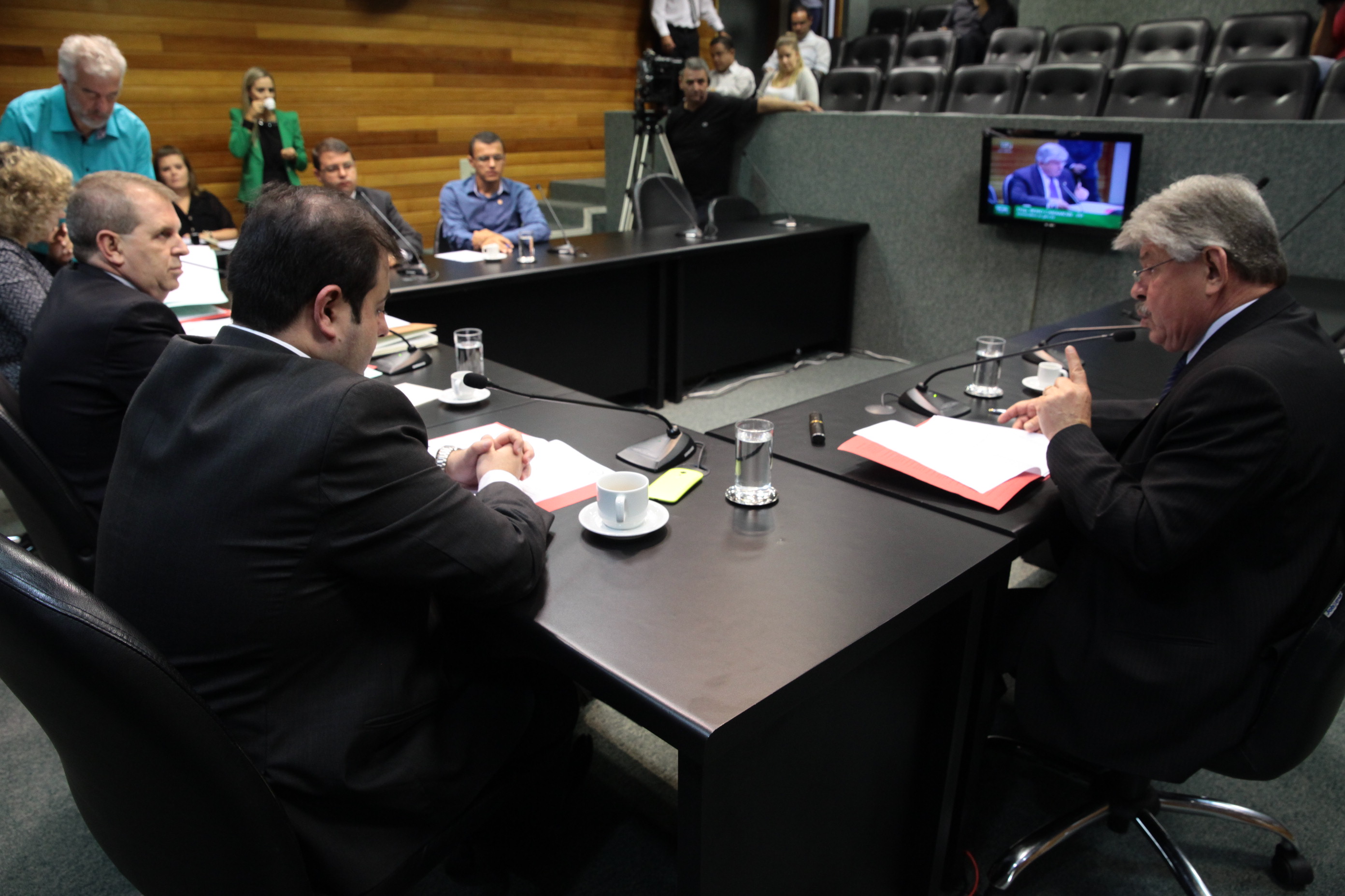 Reunião da Comissão de Segurança Pública. Foto: Miriam Zomer/ Agência AL