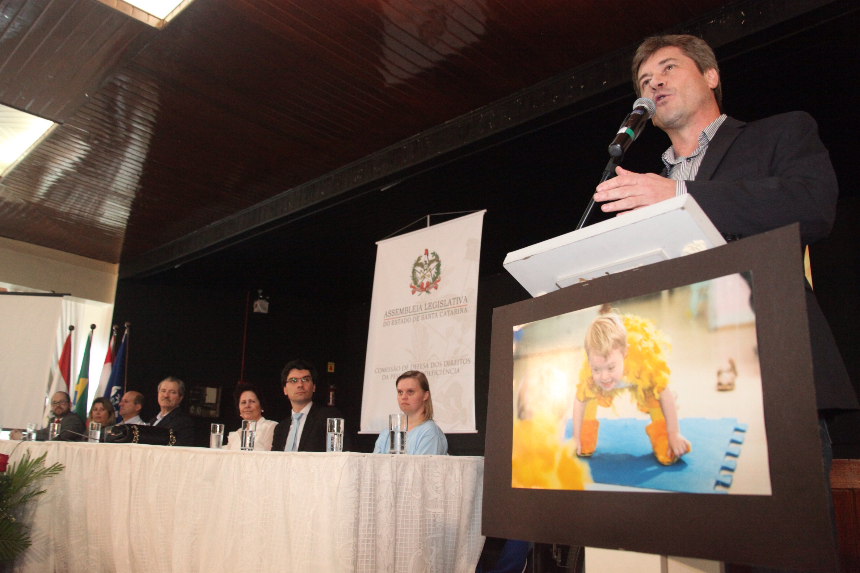 Seminário Prevenção de Deficiências em Orleans. Foto: Fábio Queiroz / Agência AL
