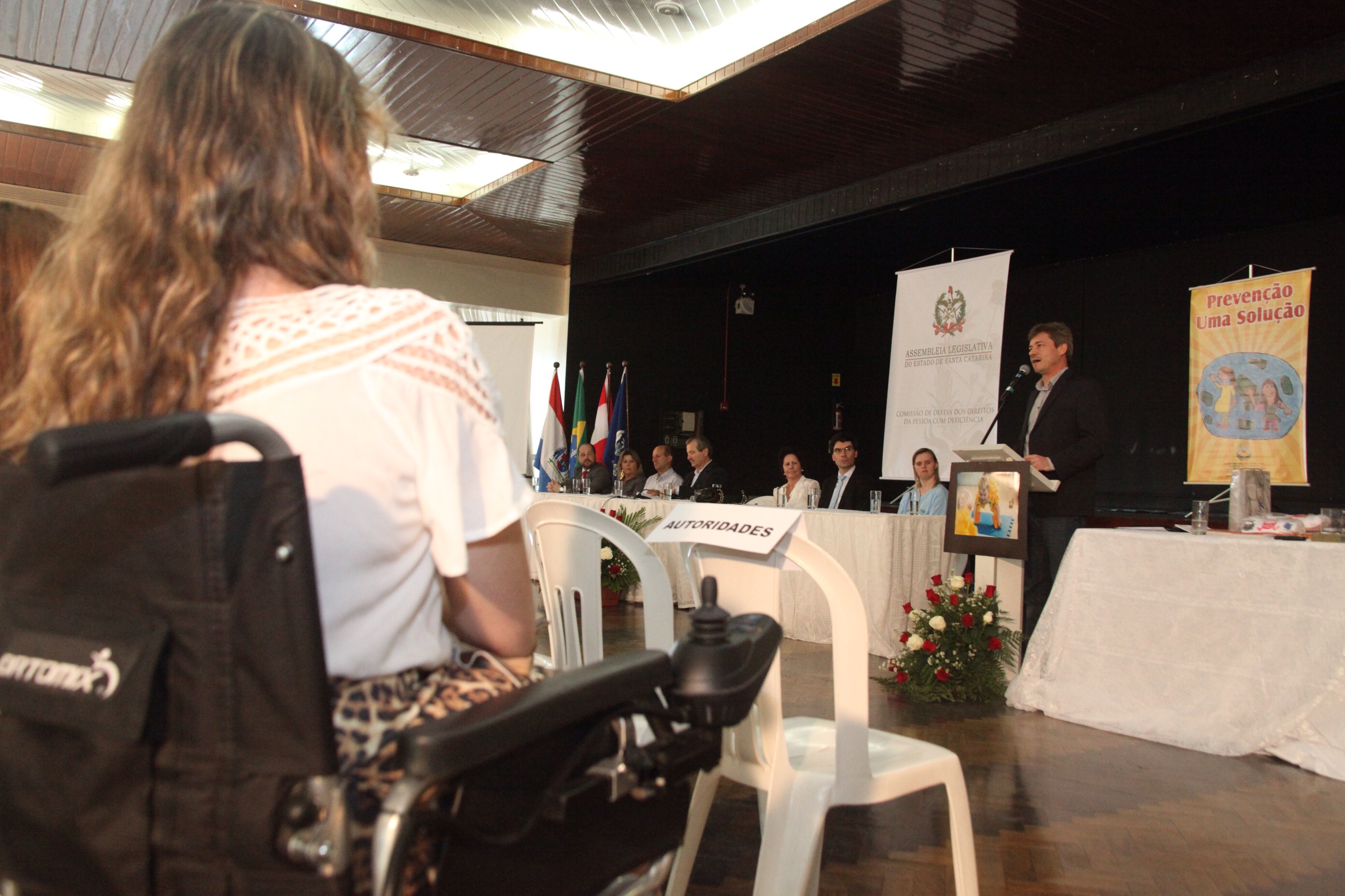 Seminário Prevenção de Deficiências em Orleans. Foto: Fábio Queiroz / Agência AL