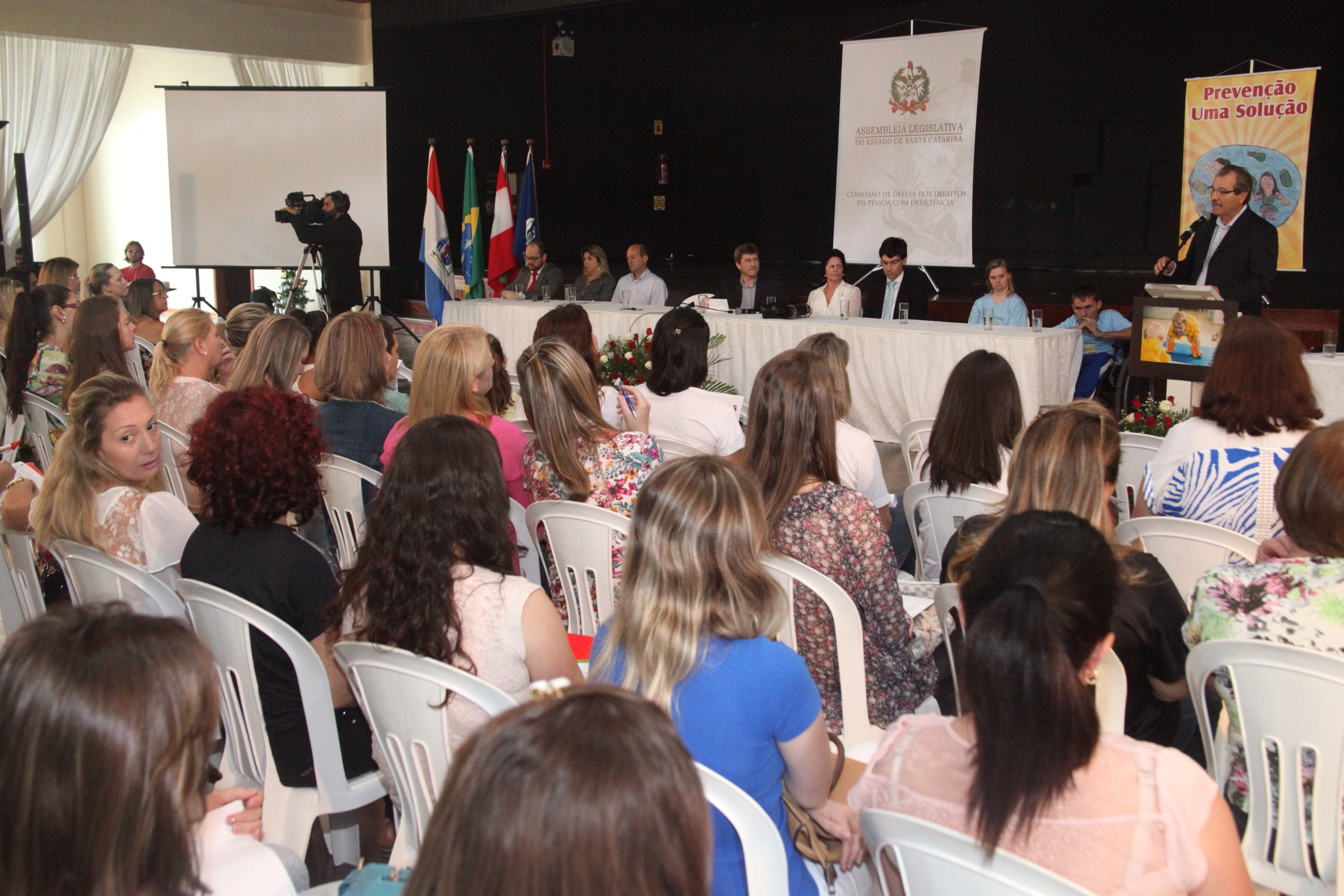 Seminário Prevenção de Deficiências em Orleans. Foto: Fábio Queiroz / Agência AL