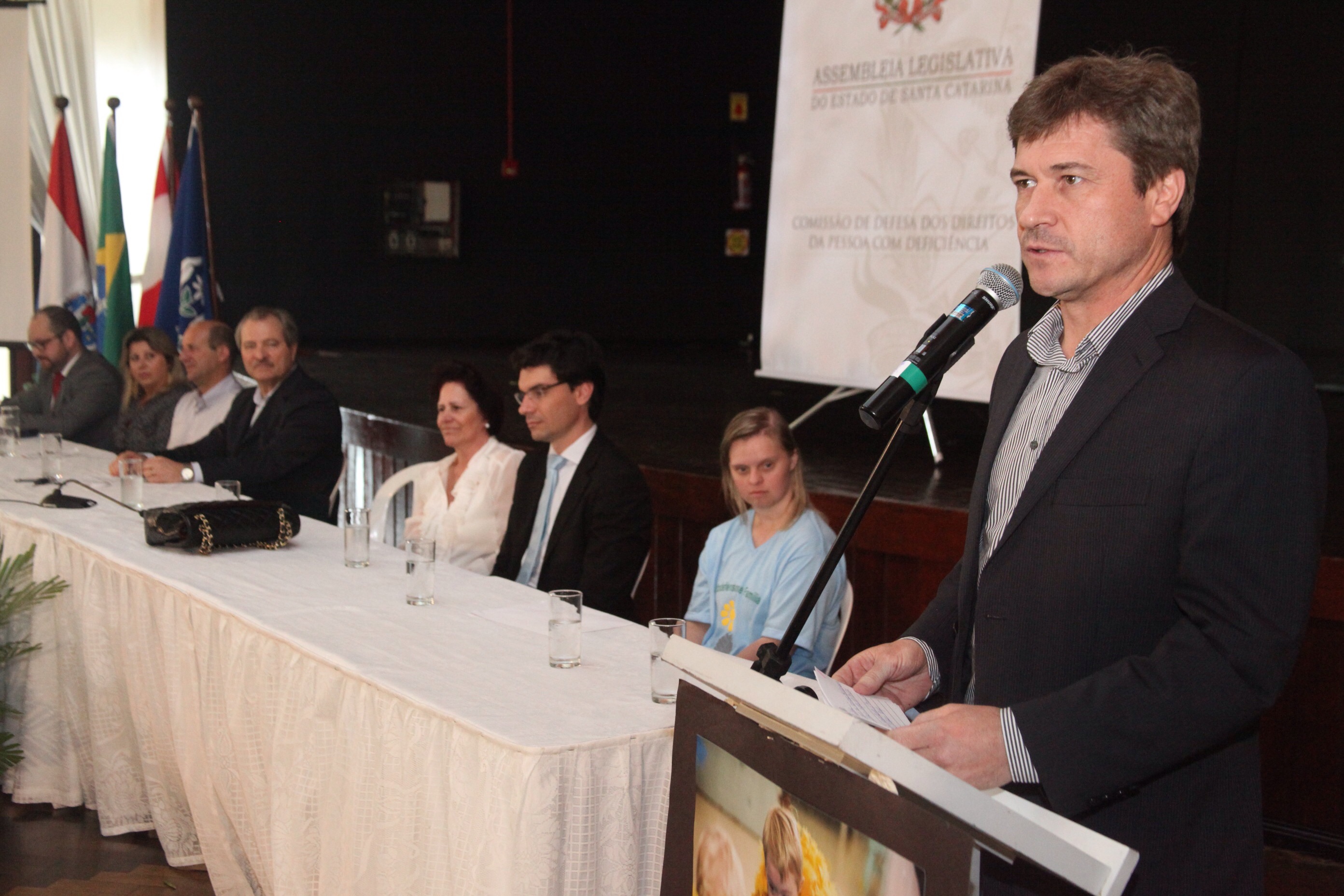 Seminário Prevenção de Deficiências em Orleans. Foto: Fábio Queiroz / Agência AL