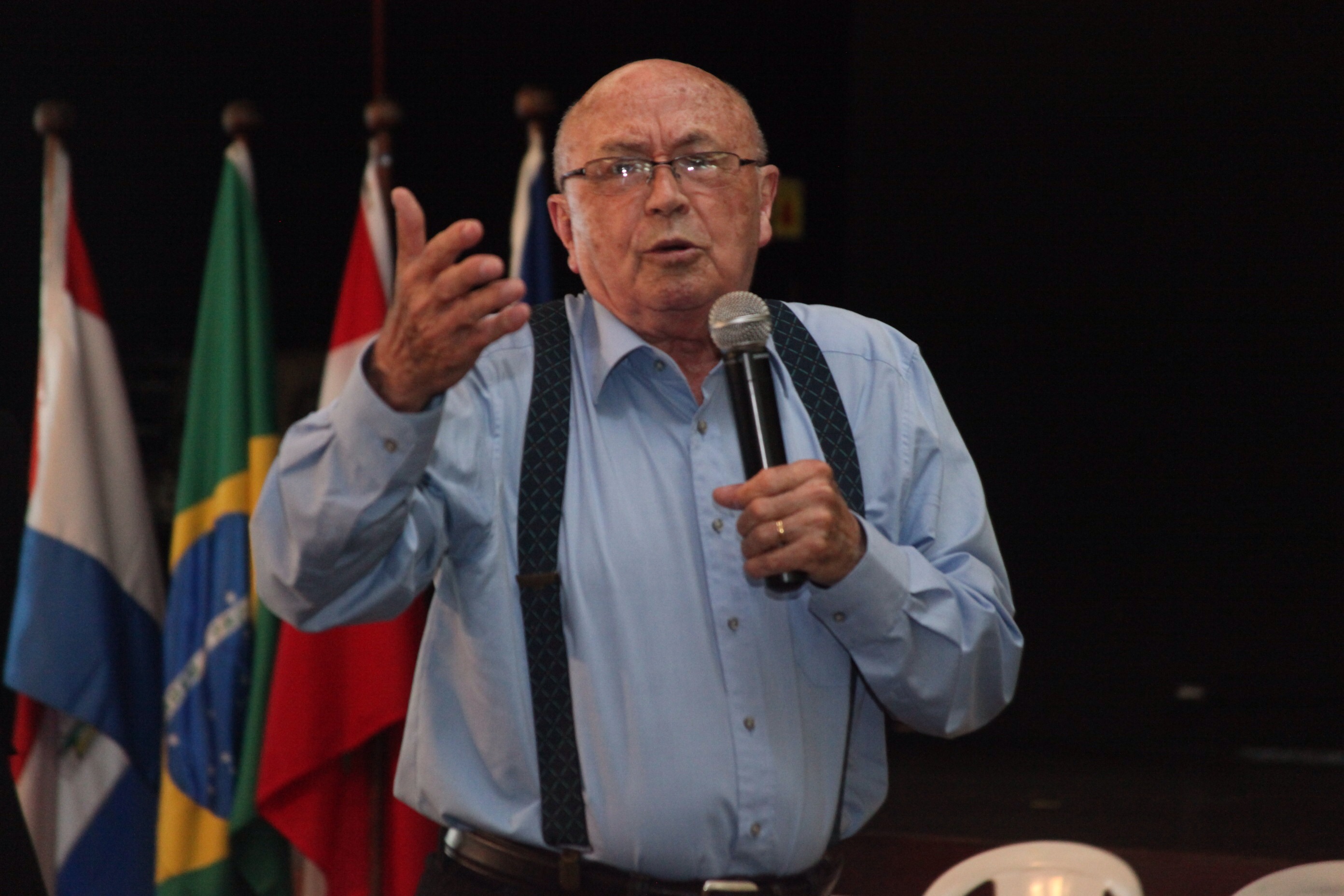 Álvaro José de Oliveira. Seminário Prevenção de Deficiências em Orleans. Foto: Fábio Queiroz / Agência AL