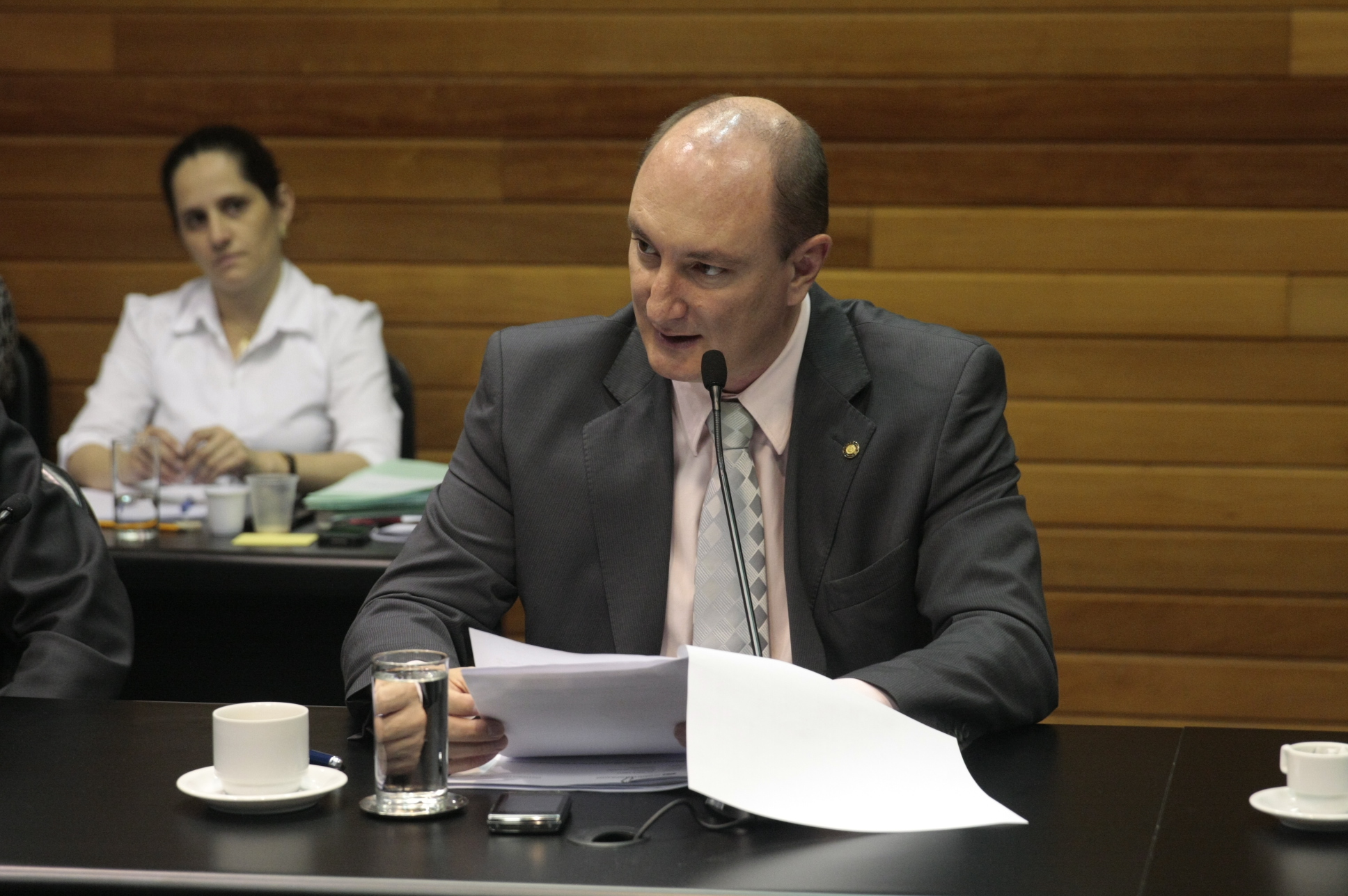 Mauro de Nadal (PMDB). Comissão de Constituição e Justiça. Foto:Yuri Santos Agência/AL