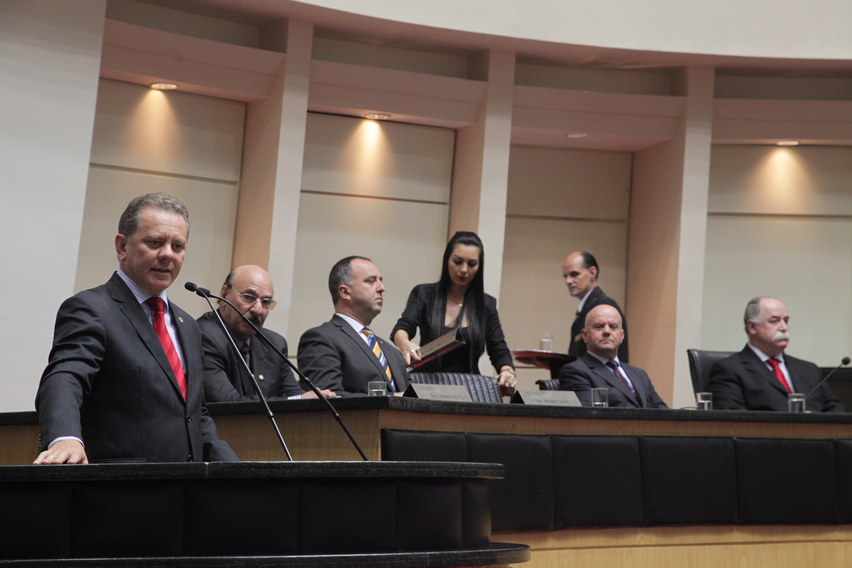 Sessão Solene de concessão da Comenda do Legislativo Catarinense. Foto: Solon Soares/Agência AL