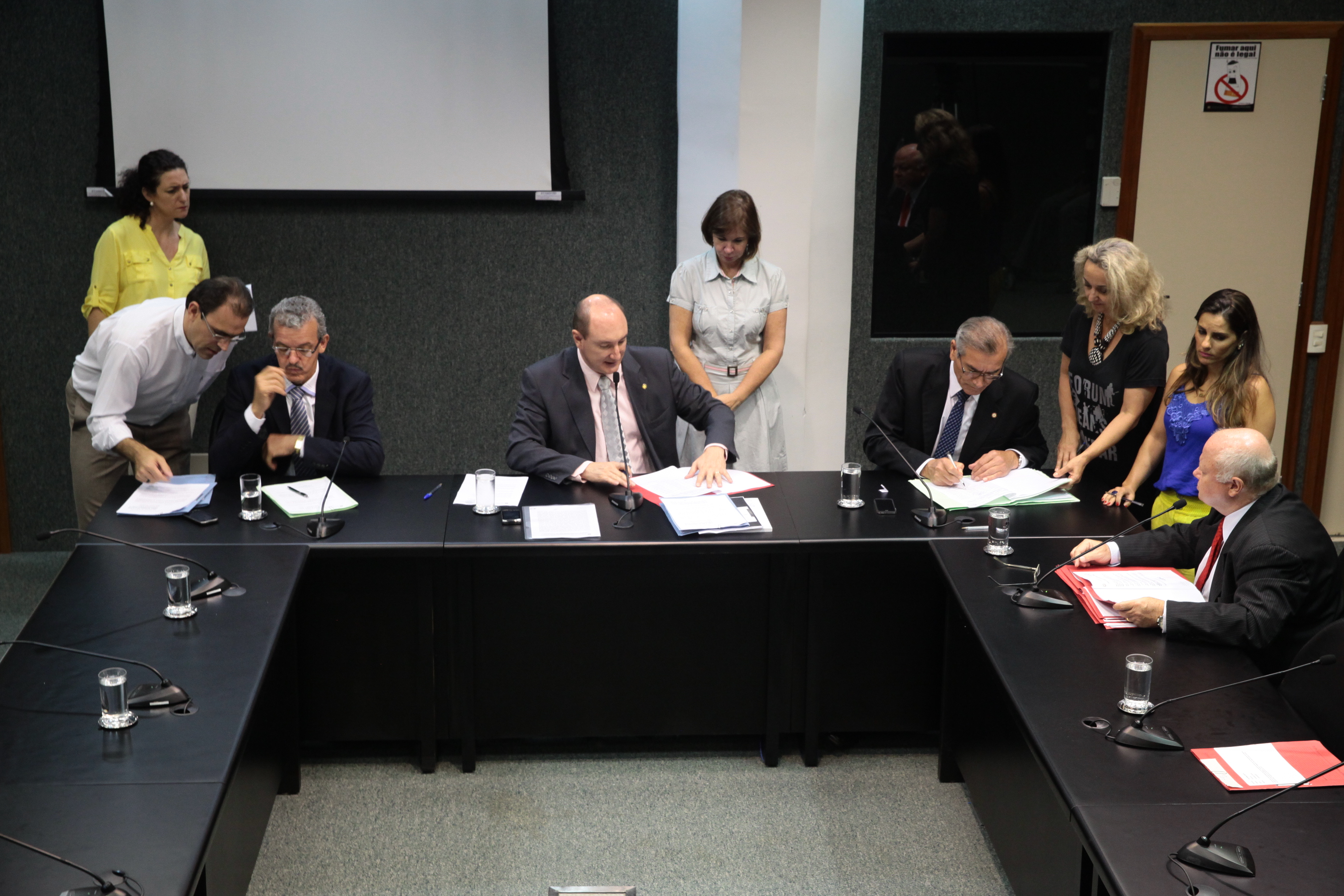 Reunião da Comissão de Trabalho, Administração e Serviço Público. Foto: Miriam Zomer/ Agência AL