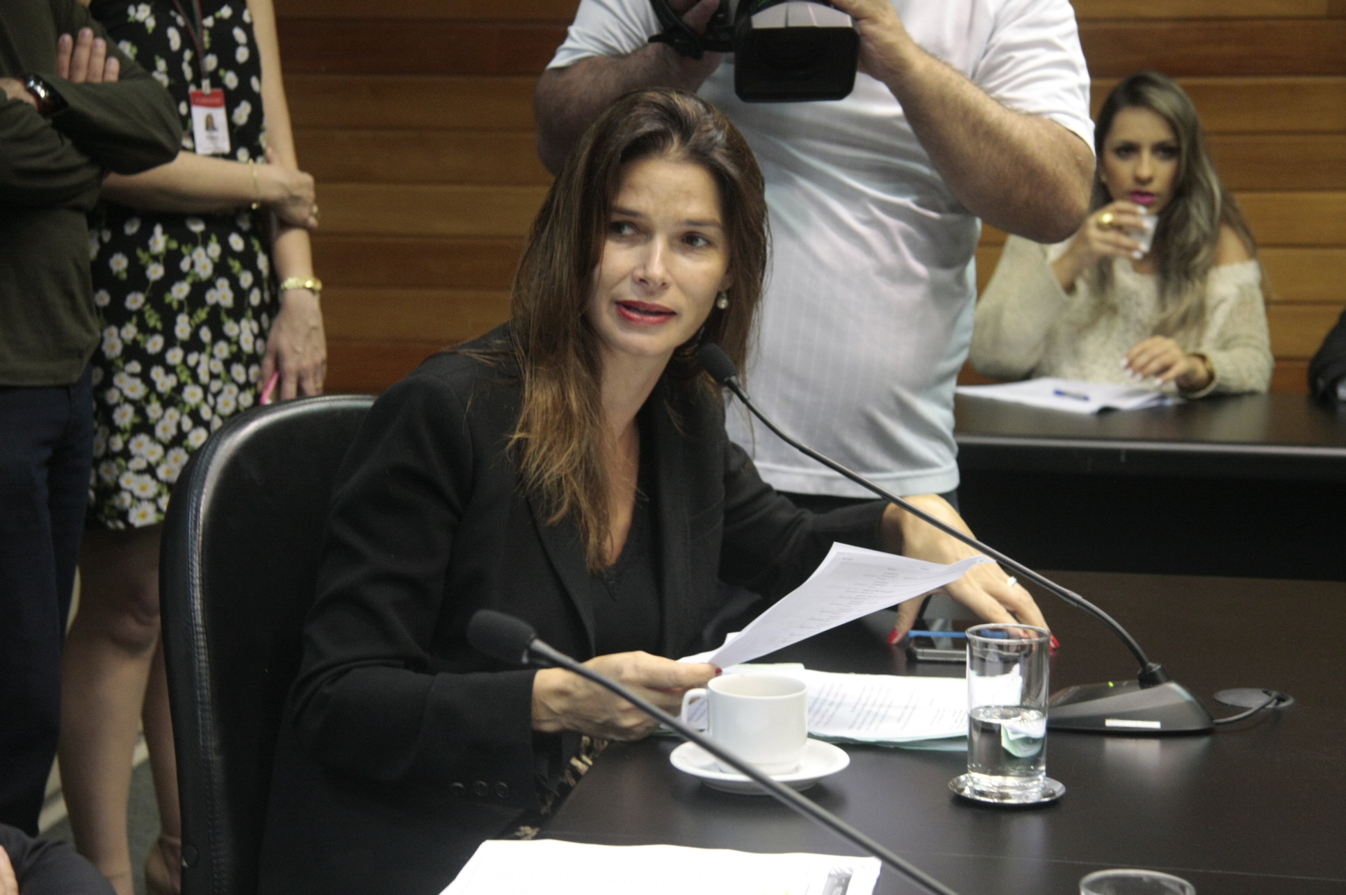 Angela Albino (PCdoB). Comissão de Finanças e Tributação. Foto: Yuri Santos / AgênciaAL