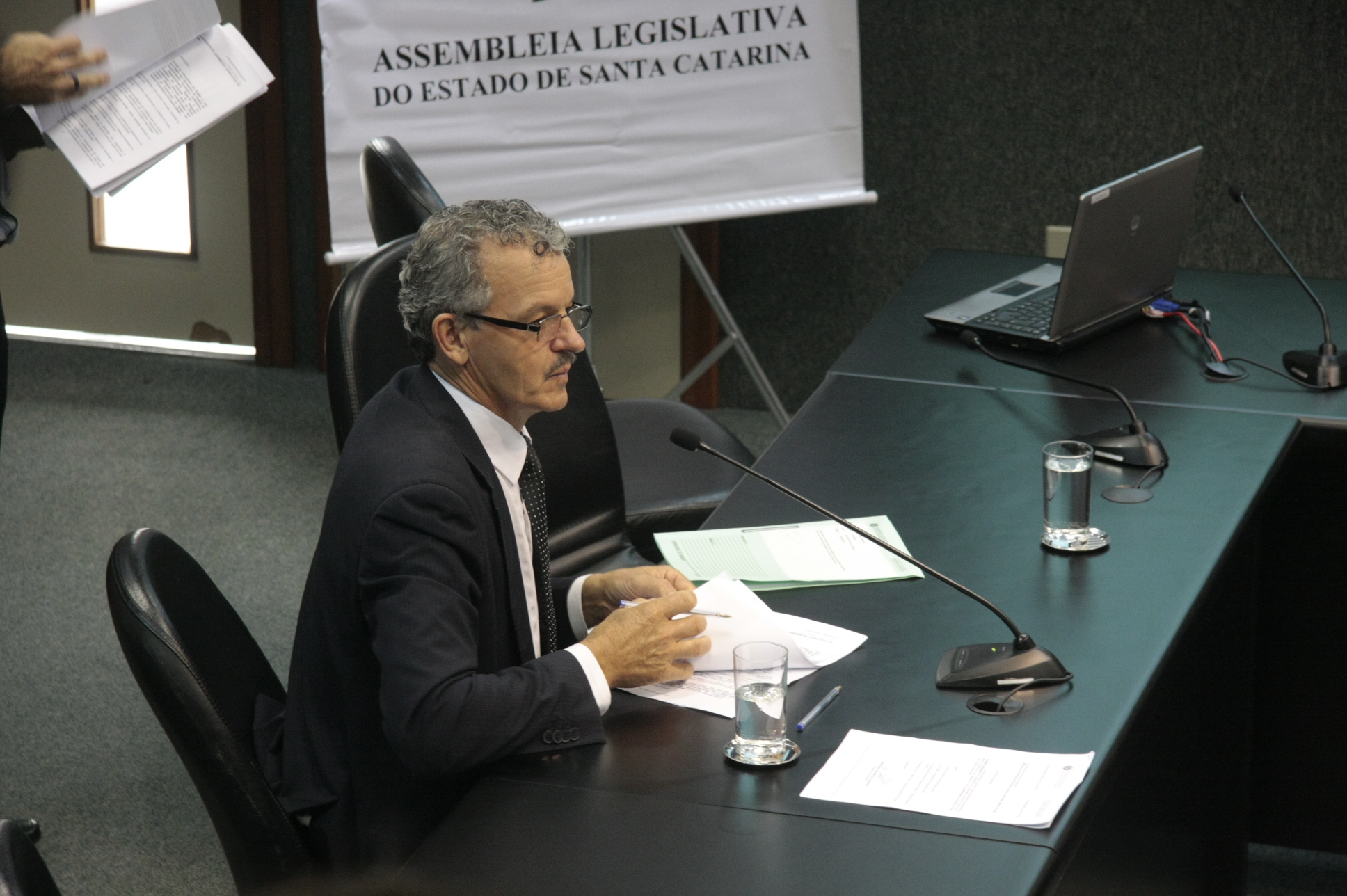 Dirceu Dresch (PT). Comissão de Economia Foto: Yuri Santos  / Agênica AL