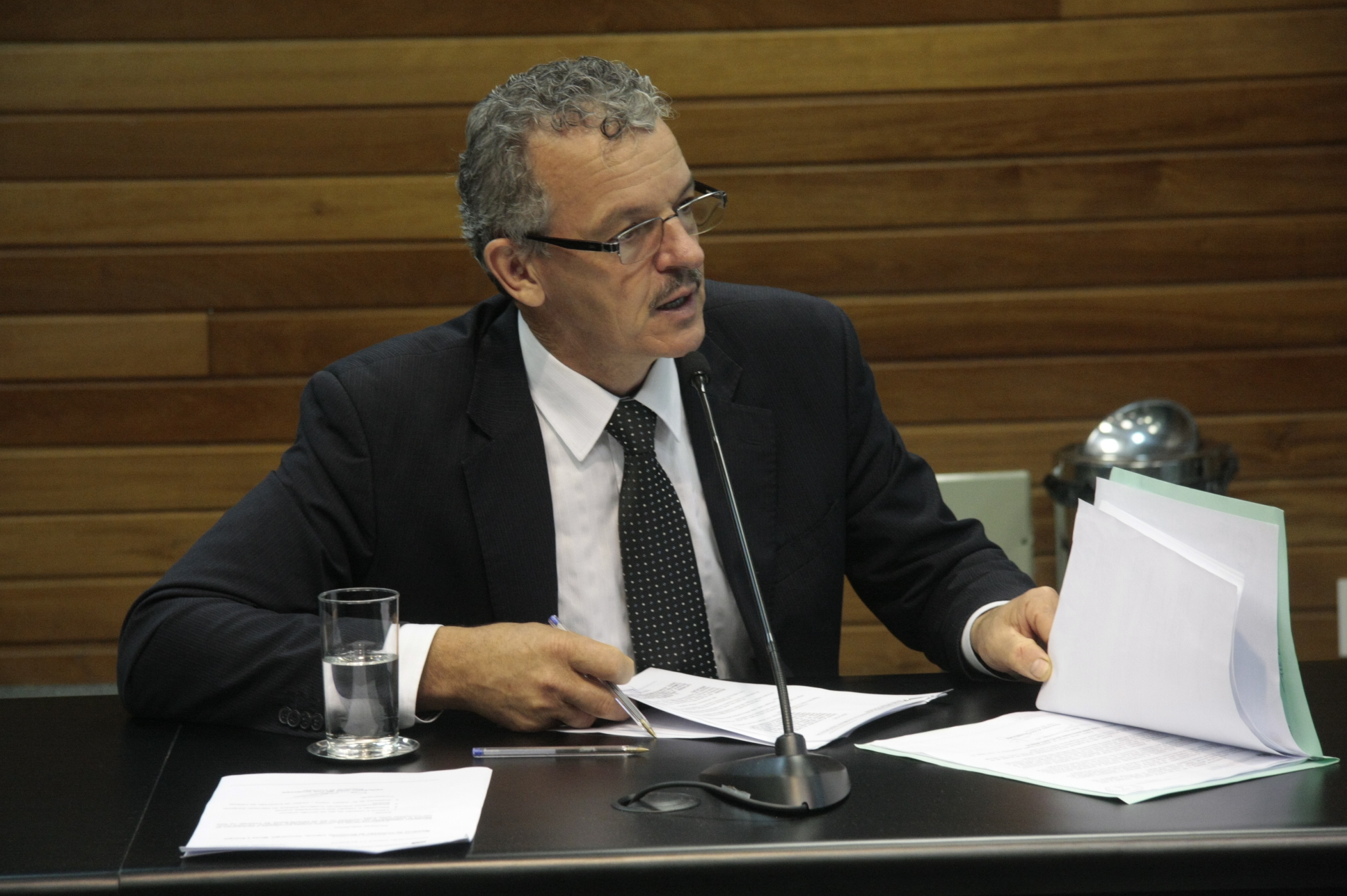 Dirceu Dresch (PT). Comissão de Economia Foto: Yuri Santos  / Agênica AL