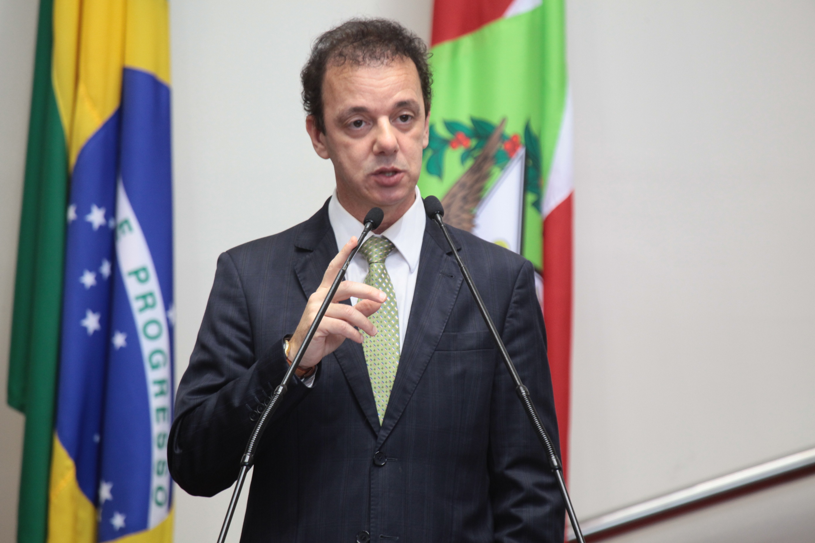 Deputado Ismael dos Santos (PSD)  - Sessão Ordinária - Plenário Osni Régis. Foto: Miriam Zomer/Agência AL