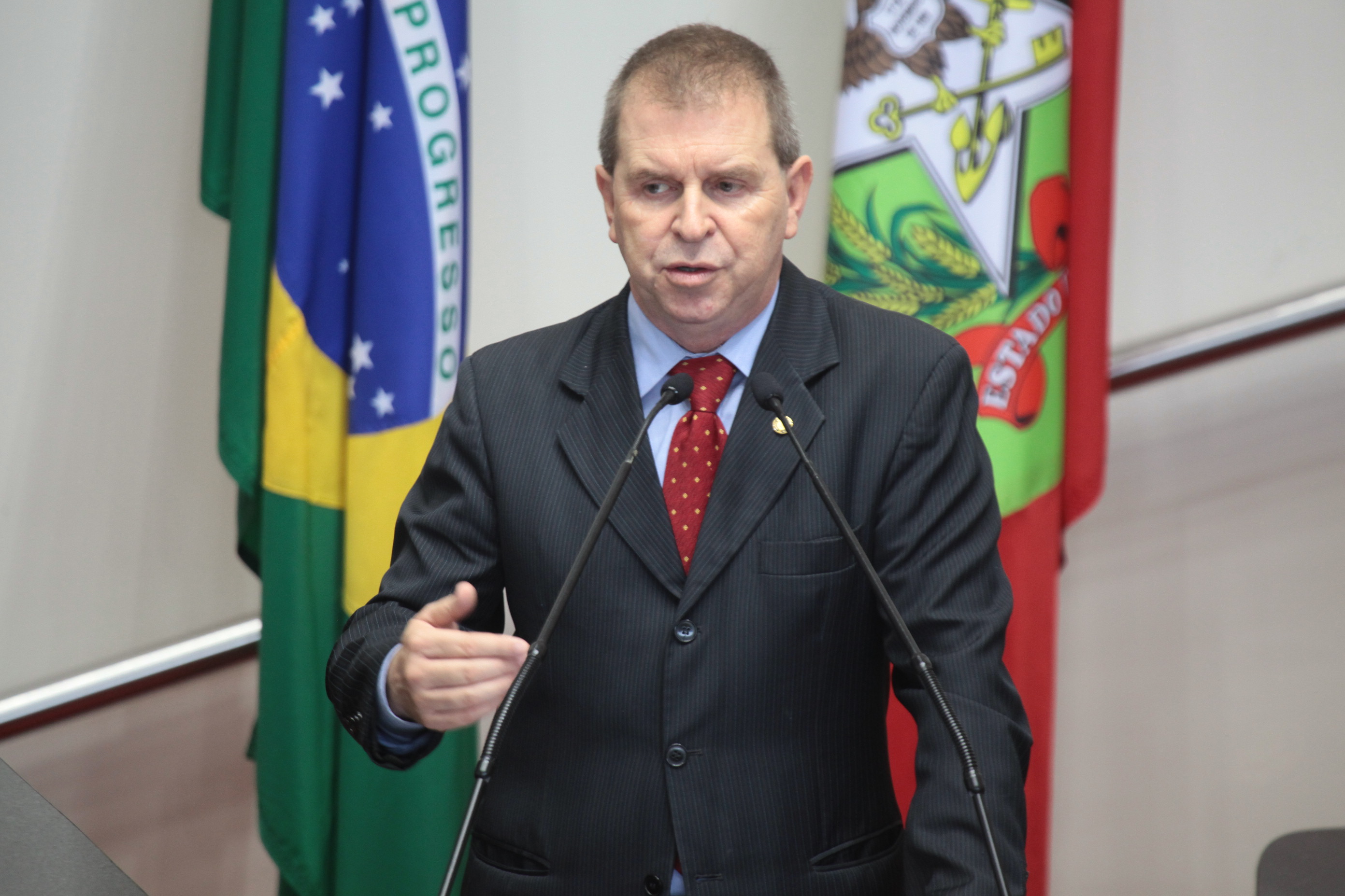 Deputado Maurício Eskudlark (PSD) - Sessão Ordinária - Plenário Osni Régis. Foto: Miriam Zomer/Agência AL