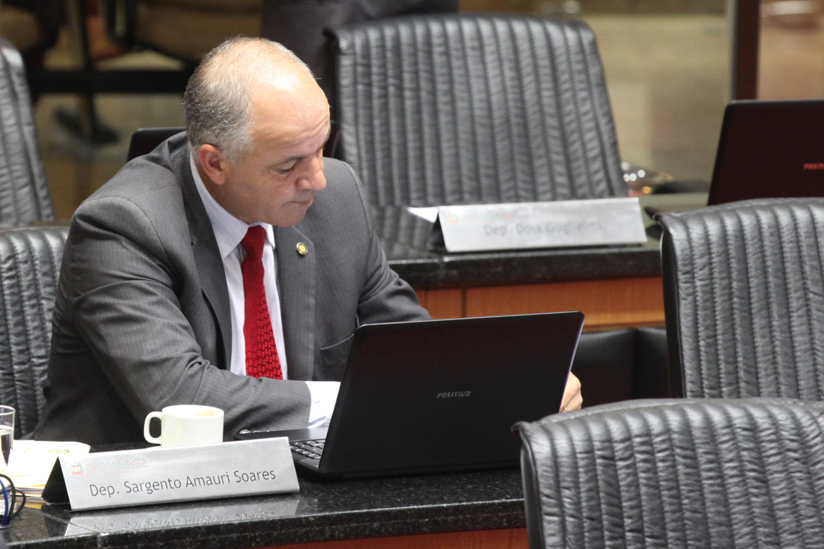 Sargento Amauri Soares (PSOL). Sessão Ordinária. Foto: Fábio Queiroz / Agência AL