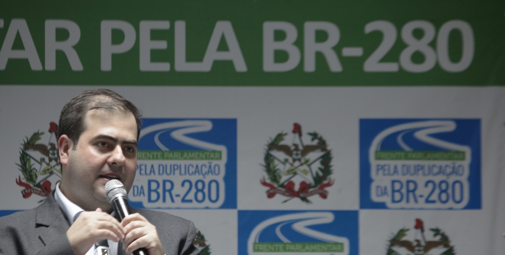 Lançamento da Frente Parlamentar pela Duplicação da BR 280  Foto Carlos Kilian/Agência AL
