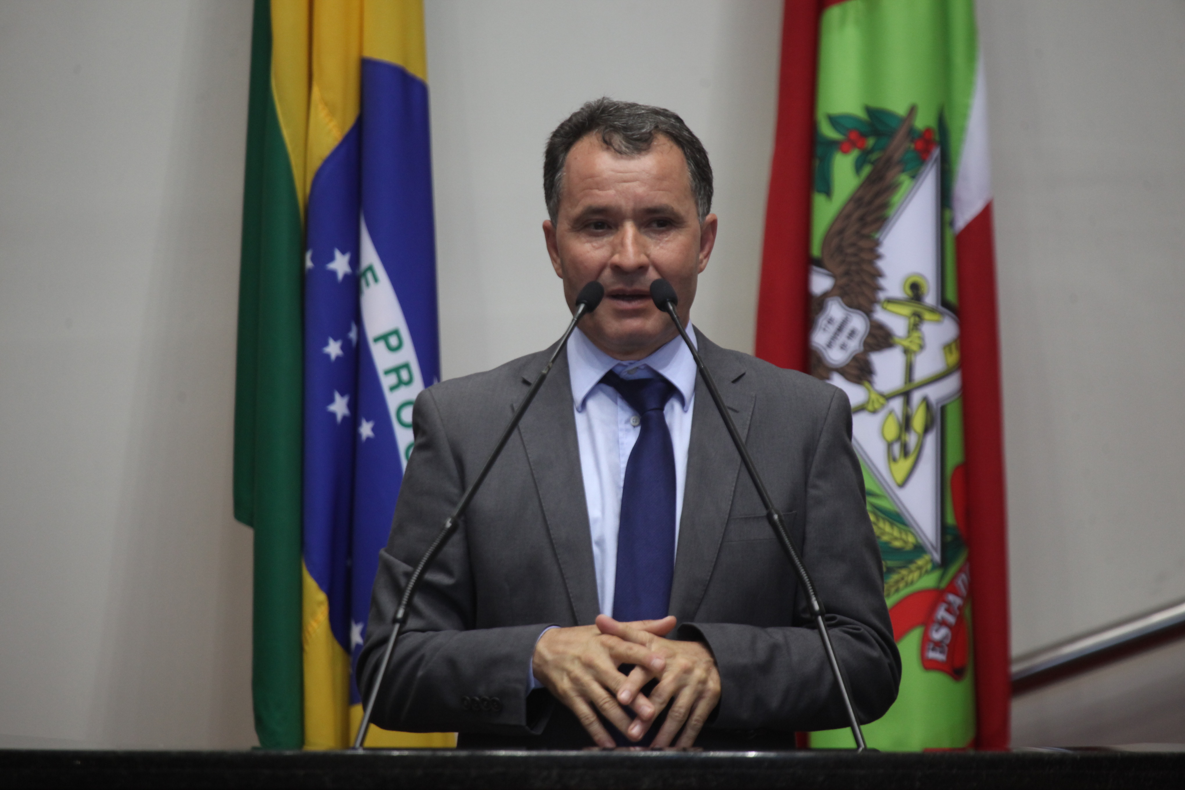 Deputado Darci de Matos (PSD) - Sessão Ordinária  Foto: Carlos Kilian / Agência AL