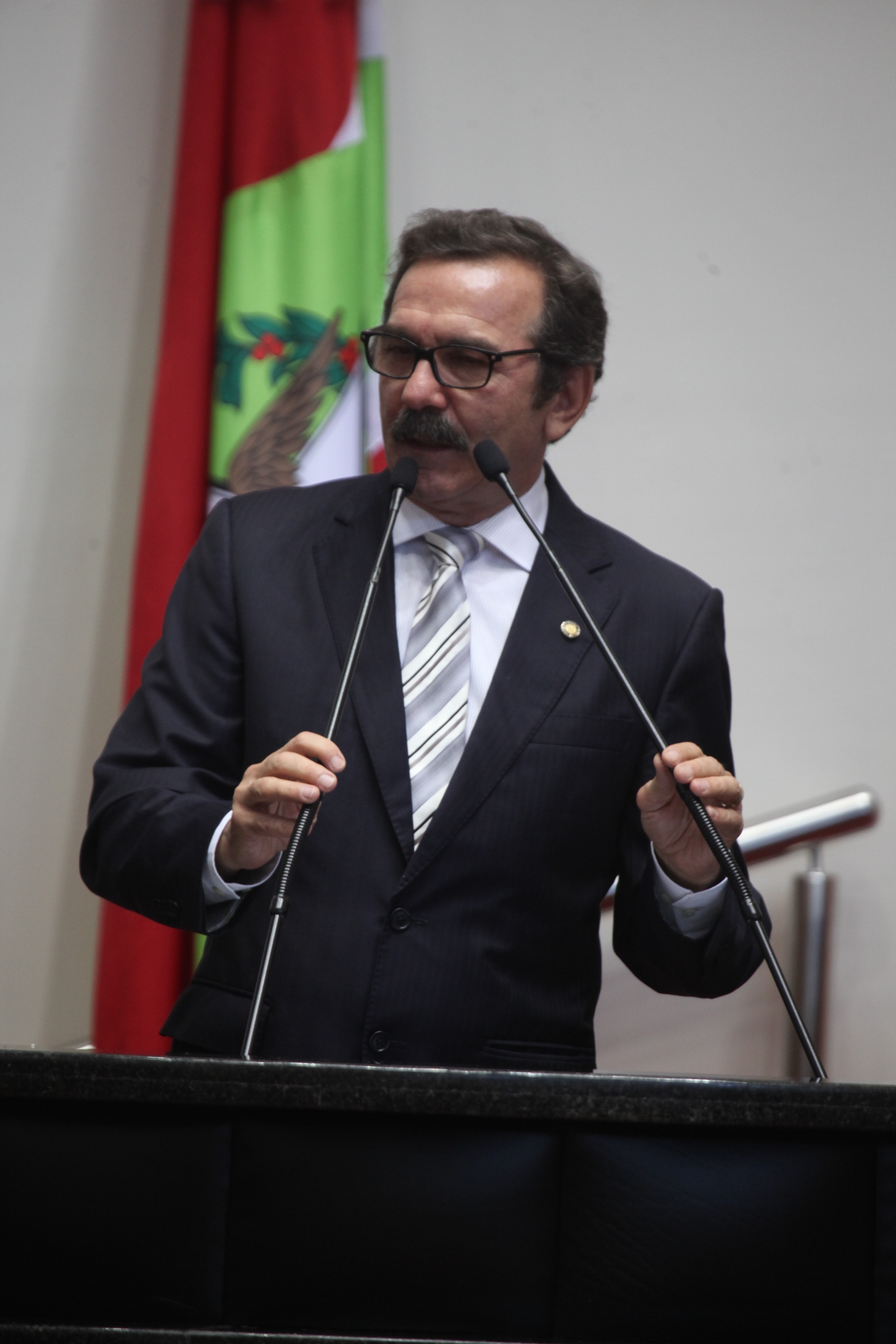 Deputado Serafim Venzon (PSDB) - Sessão Ordinária  Foto: Carlos Kilian / Agência AL