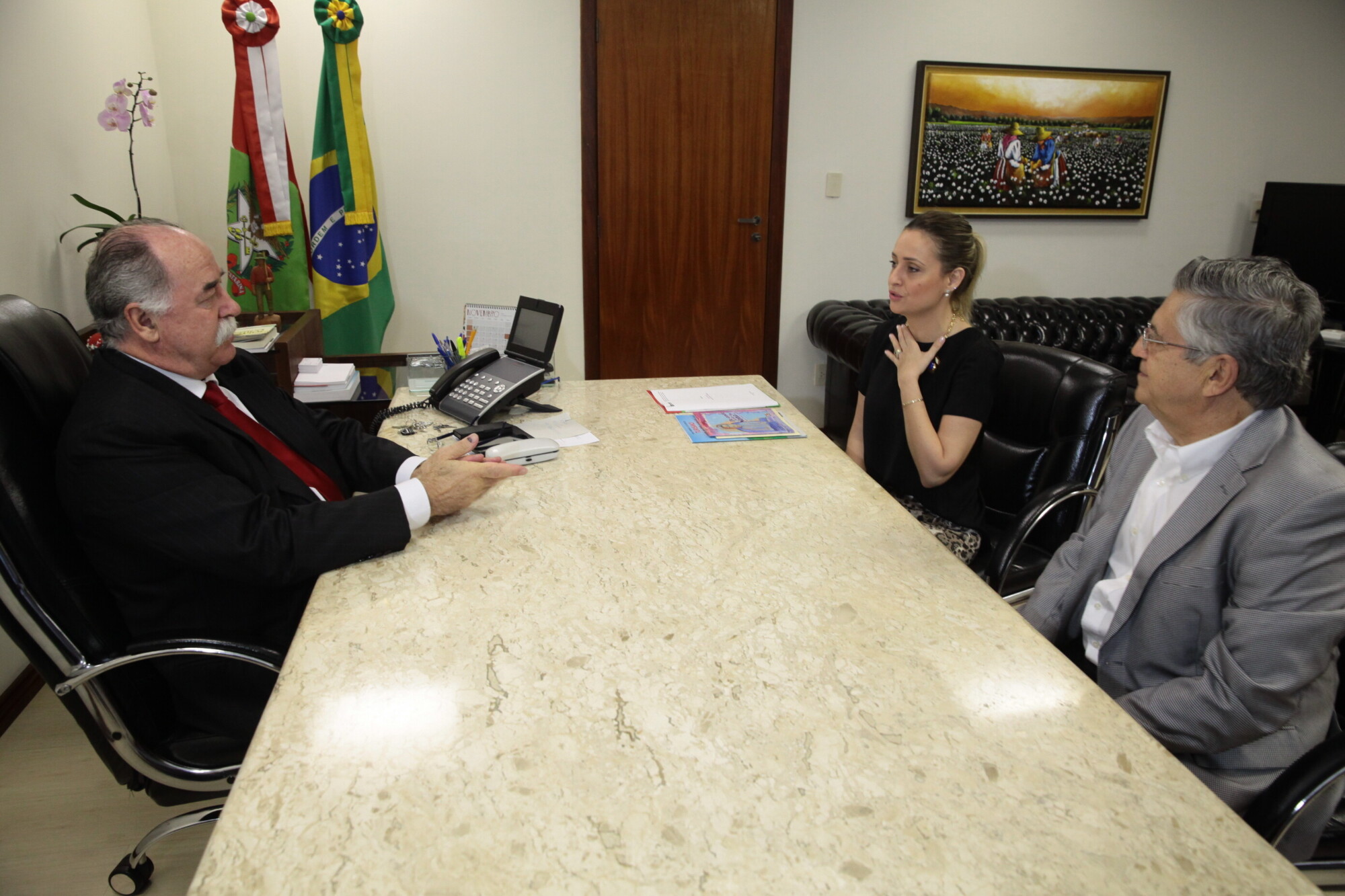 Projeto Mapa da Ilha foi apresentado ao presidente da Assembleia Legislativa
