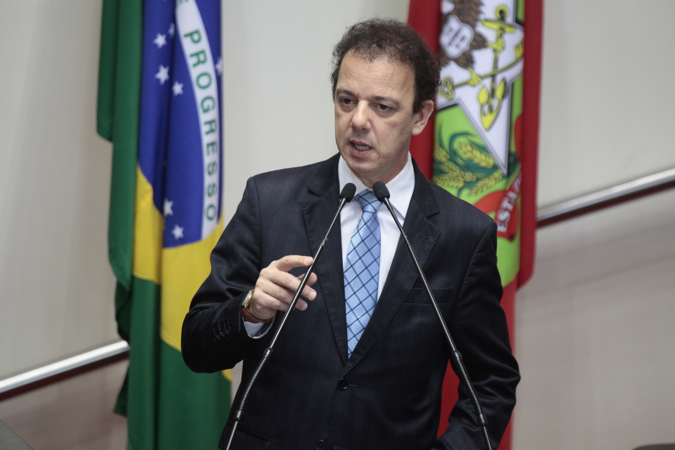 Deputado Ismael dos Santos (PSD) - Sessão Ordinária - Plenário Osni Régis. Foto: Miriam Zomer/Agência AL