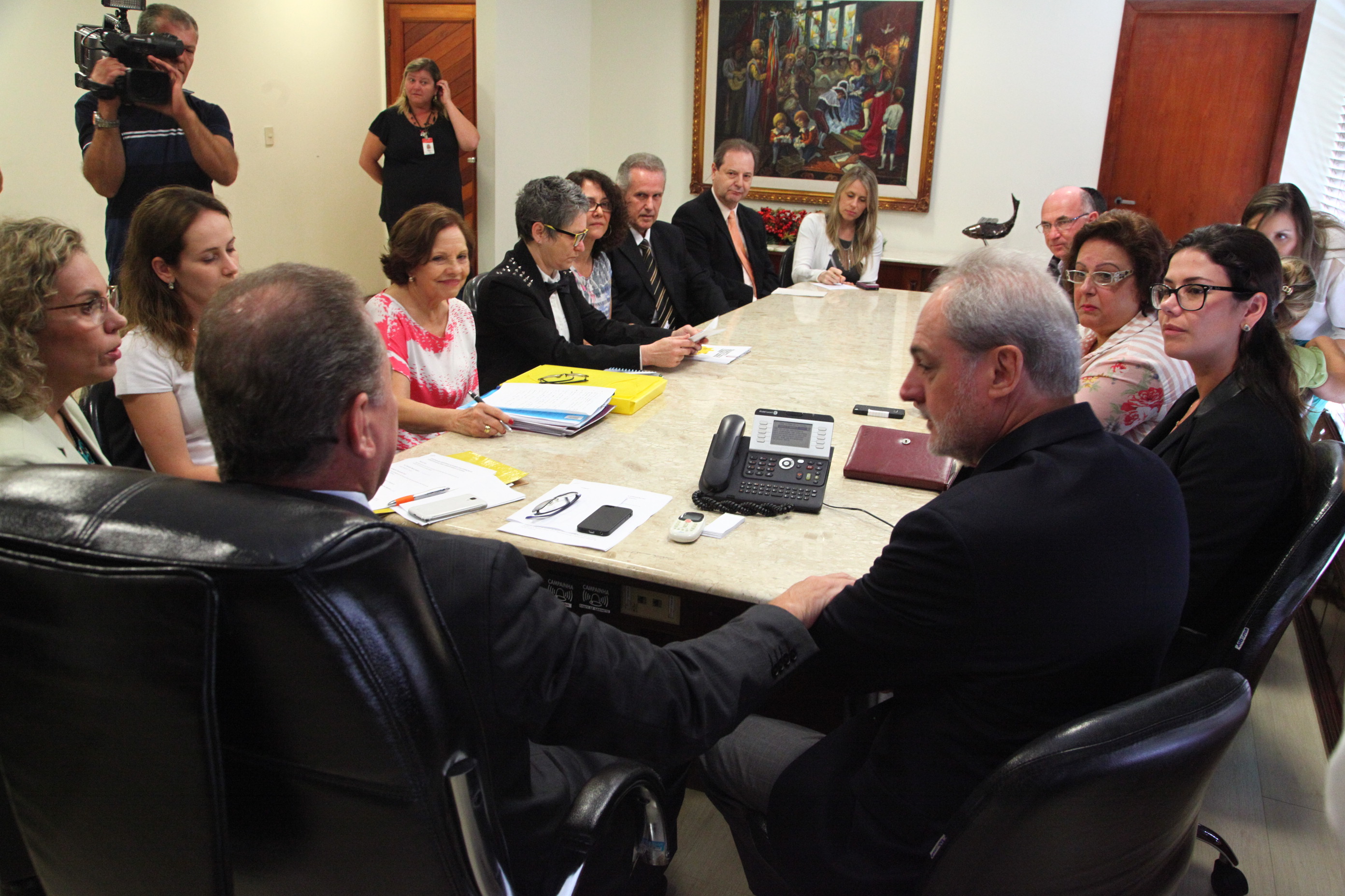Reunião para Criação do Núcleo de Enfrentamento ao Tráfico de Pessoas