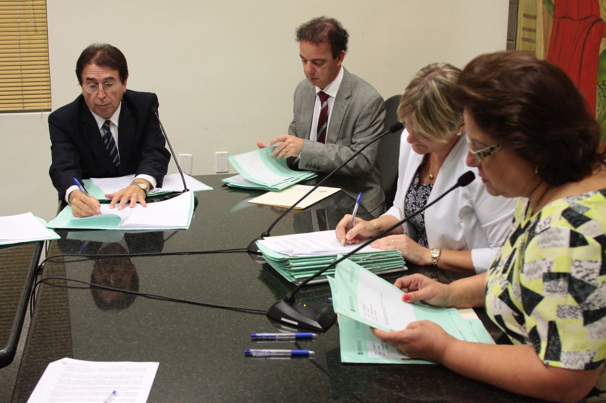 Reunião da Comissão de Direitos Humanos. Foto: Eduardo Guedes de Oliveira / Agência AL