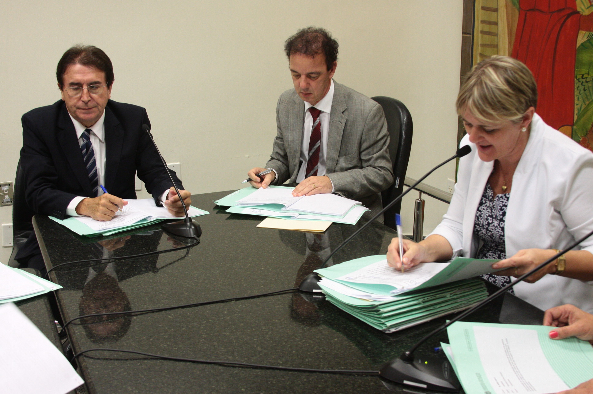 Reunião da Comissão de Direitos Humanos. Foto: Eduardo Guedes de Oliveira / Agência AL