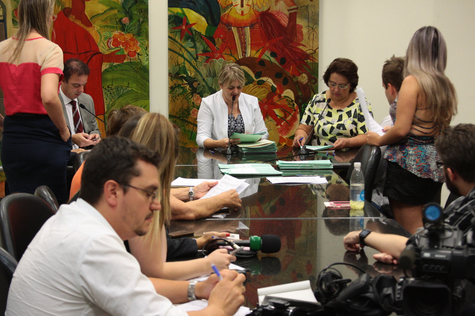 Reunião da Comissão de Direitos Humanos. Foto: Eduardo Guedes de Oliveira / Agência AL