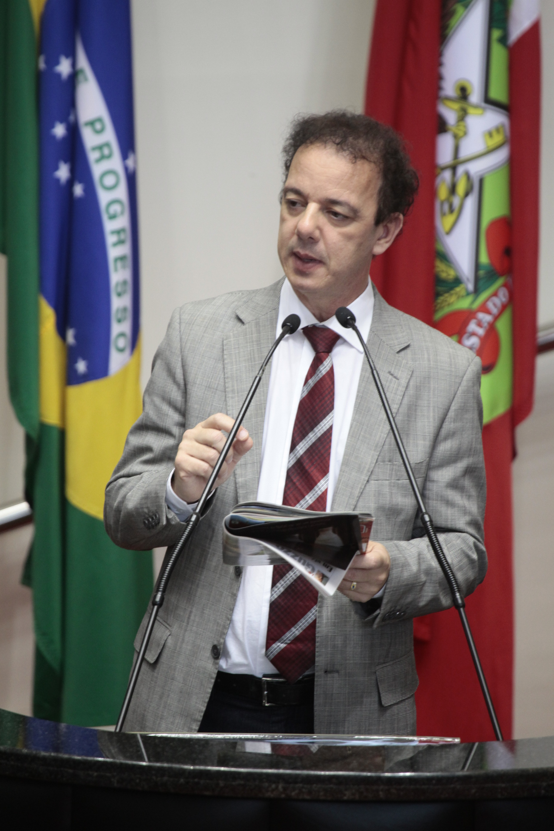 Deputado Ismael dos Santos (PSD) - Sessão Ordinária - Plenário Osni Régis. Foto: Miriam Zomer/Agência AL