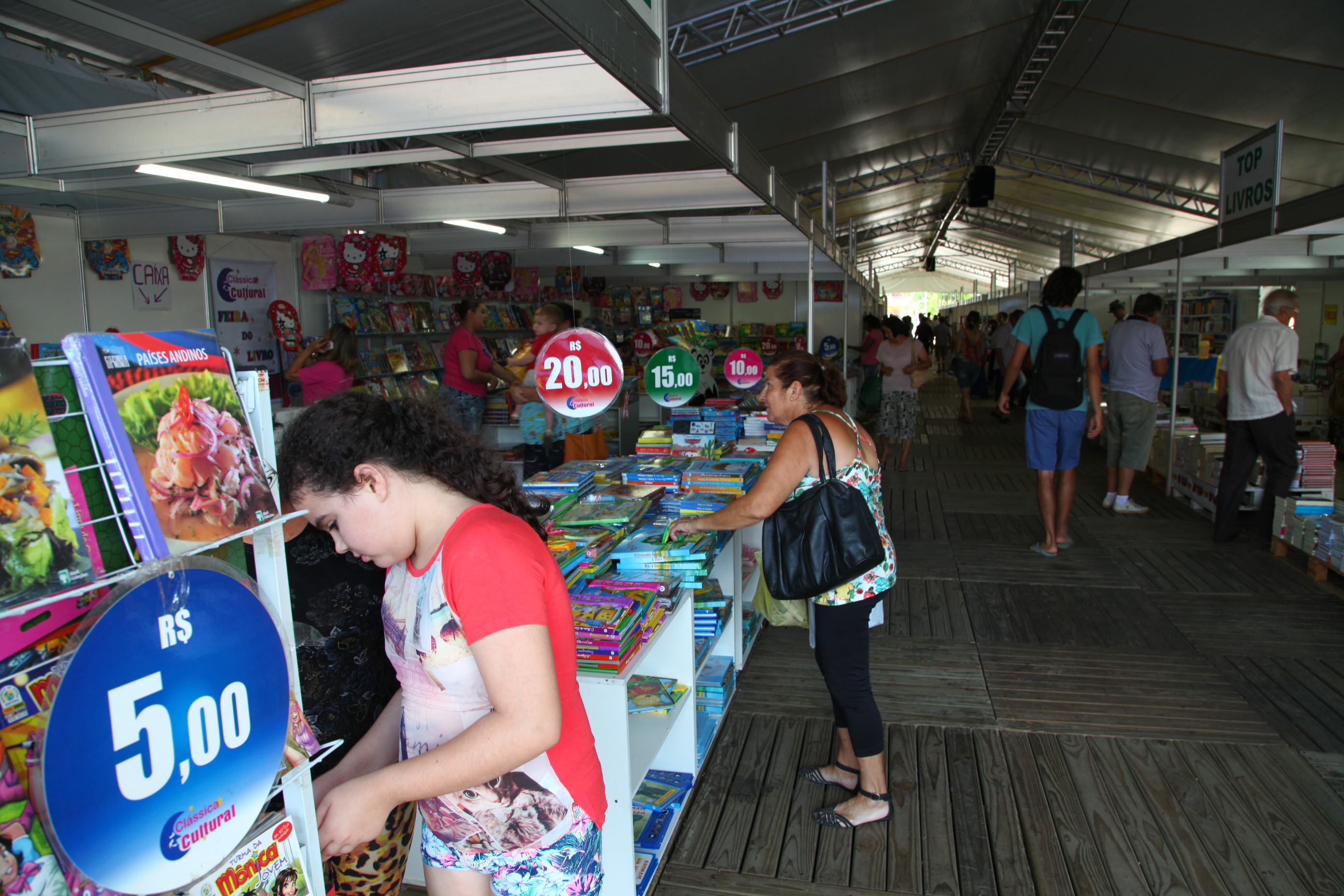 Feira do Livro em Florianópolis
