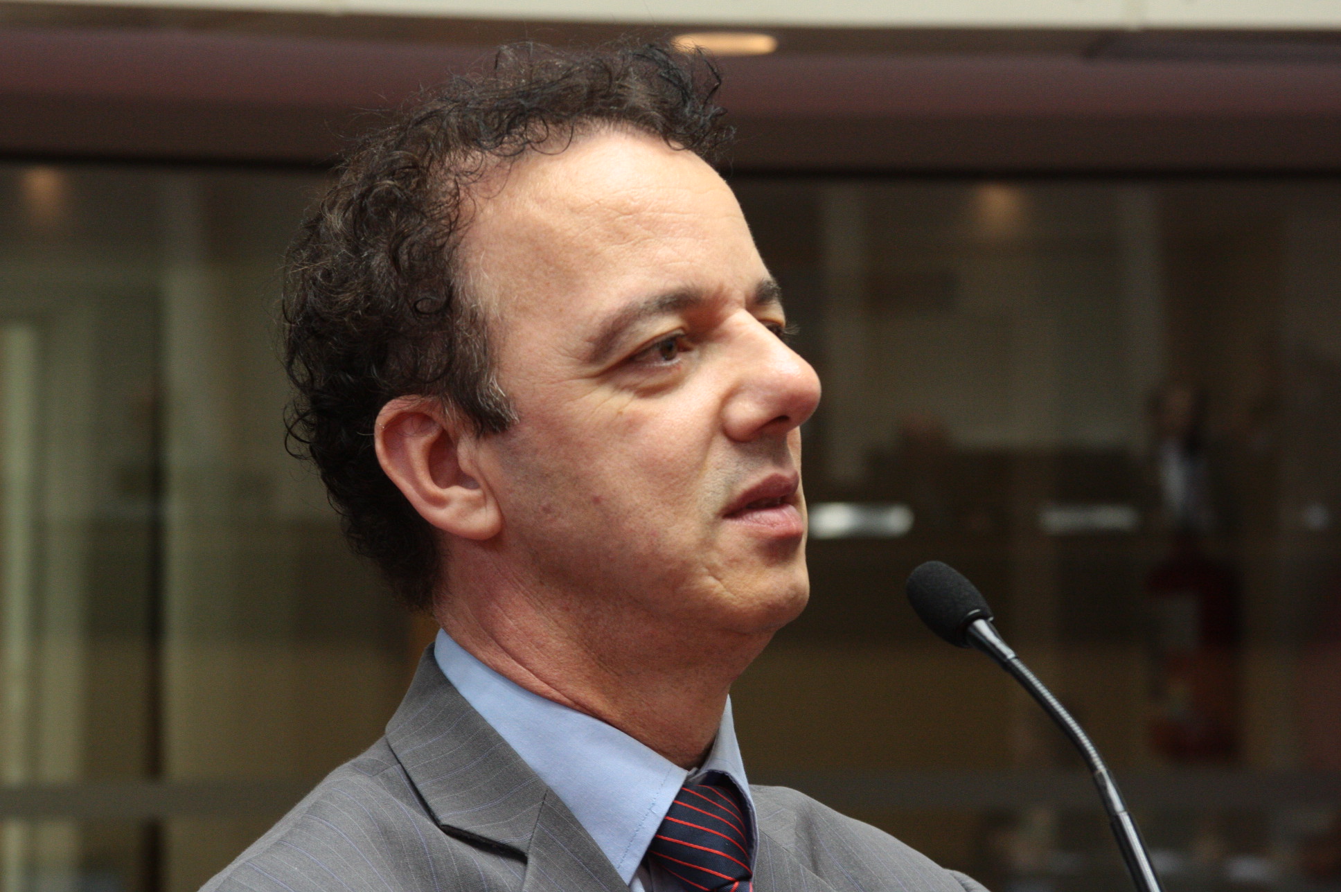 Deputado Ismael dos Santos (PSD) - Sessão Ordinária - Plenário Osni Régis. Fotos: Eduardo Guedes de Oliveira / Agência AL