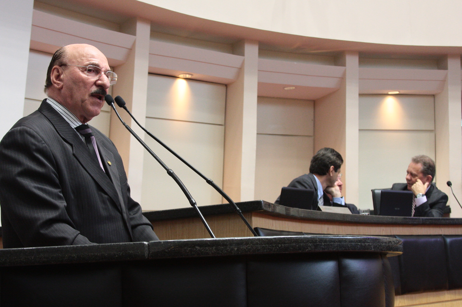 Deputado Manoel Mota (PMDB)  - Sessão Ordinária - Plenário Osni Régis. Fotos: Eduardo Guedes de Oliveira / Agência AL
