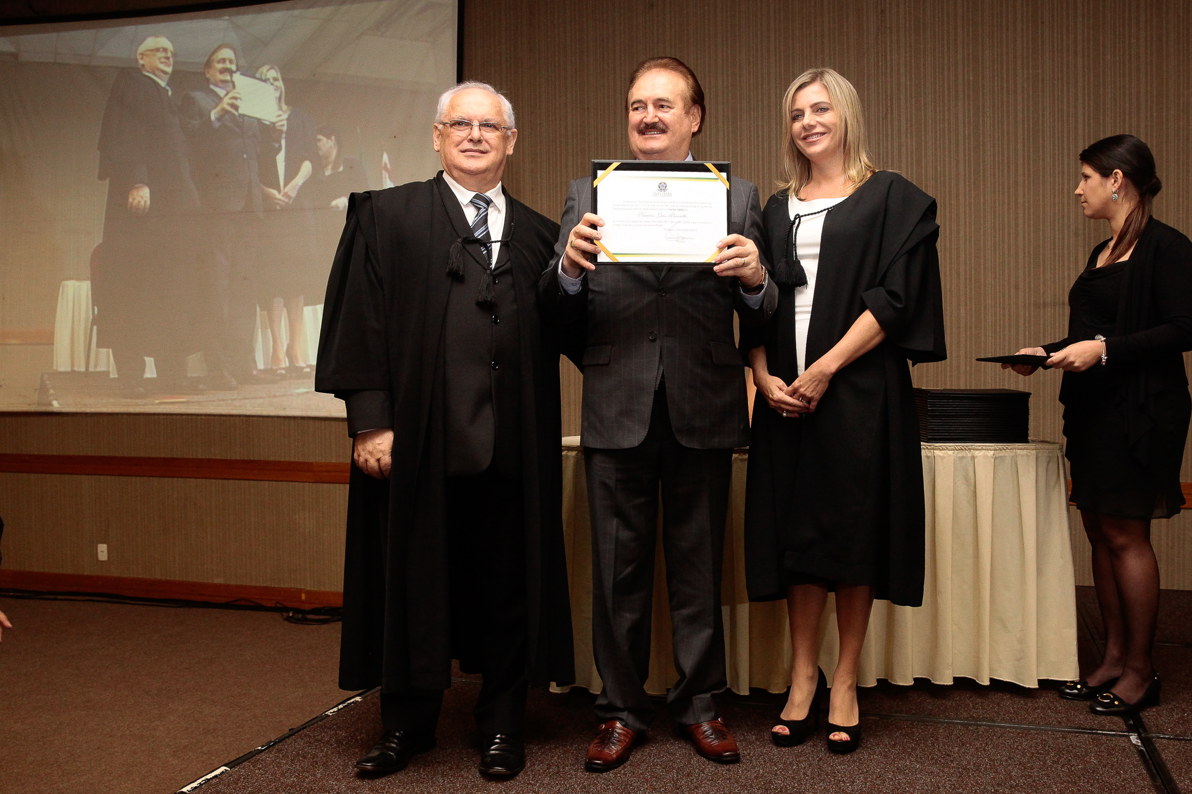 Diplomação. Deputado Narcizo Parisotto (PTB) -  Foto: Miriam Zomer/Agência AL
