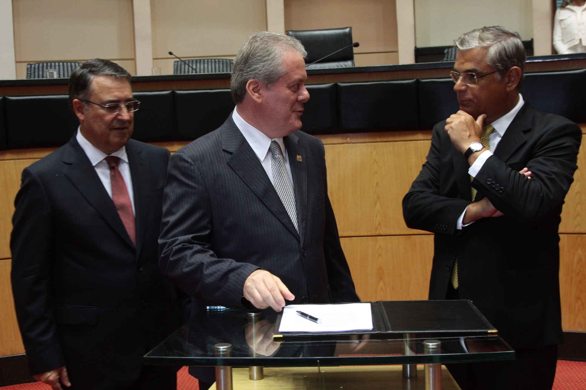 Solenidade de Posse dos Secretários de Estado. César Grubba - Segurança Pública.  Foto: Eduardo Guedes de Oliveira / Agência AL