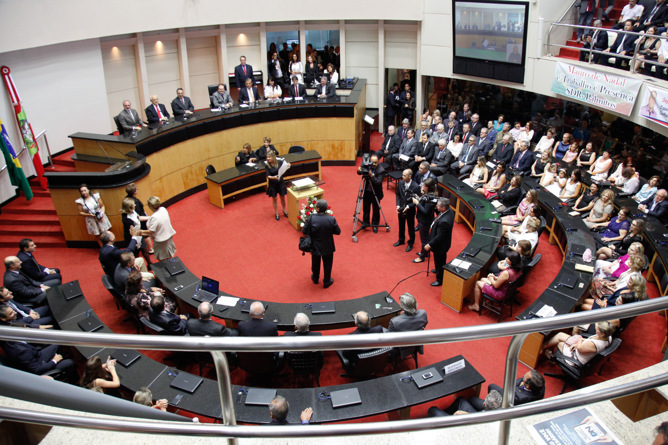 Posse dos Deputados - Foto: Juliana Stadnik / Agência AL
