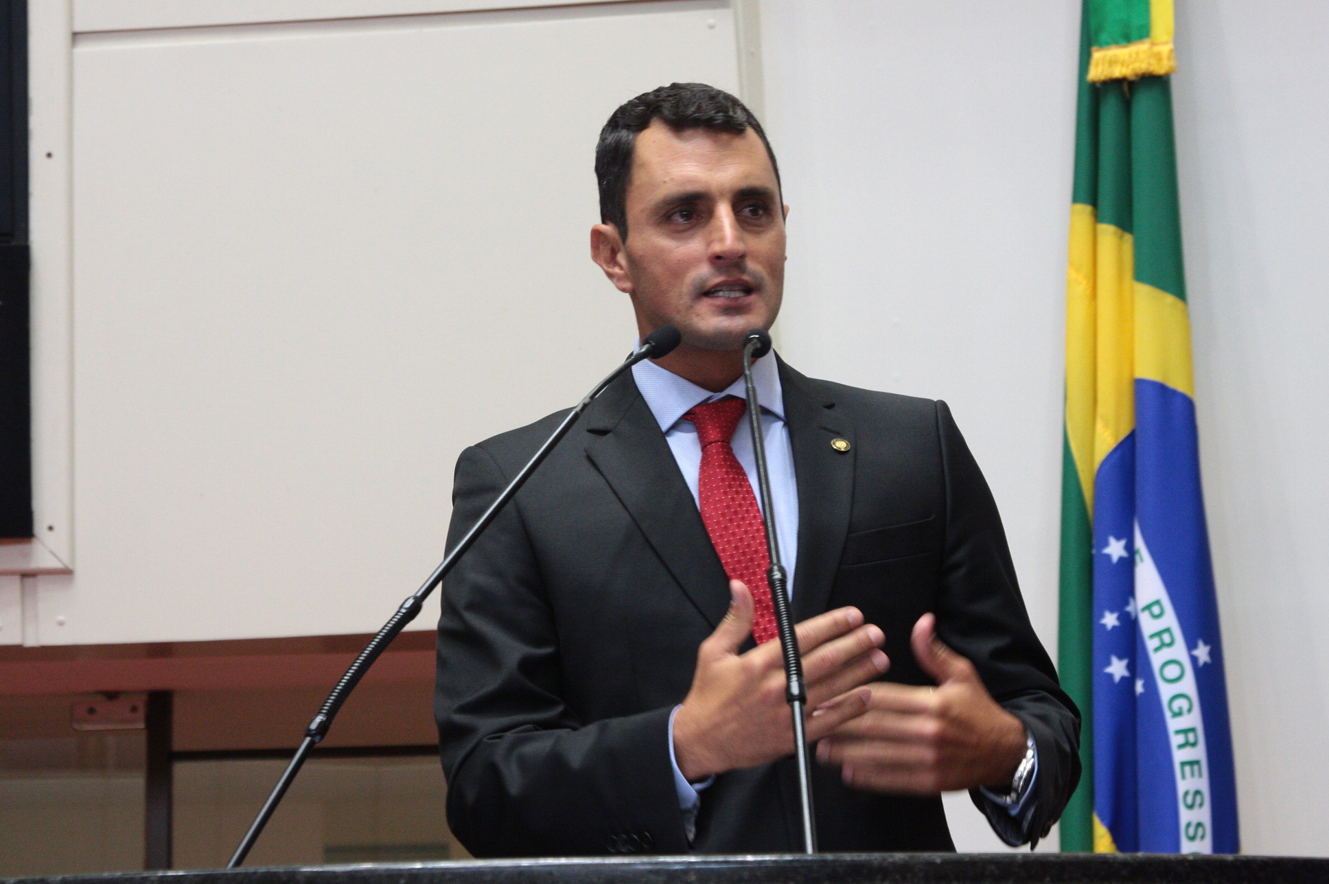 Sessão Ordinária - Plenário Osni Régis. Deputado João Amin (PP). Foto: Eduardo Guedes de Oliveira / Agência AL